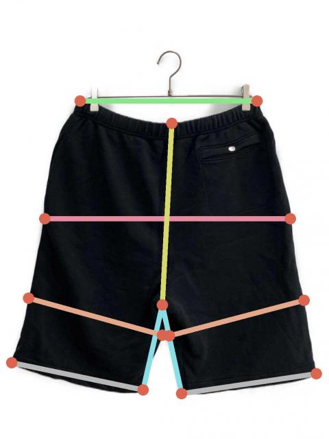 値下げ ×Heron Preston レザーハーフパンツ H2 中古・古着通販】HERON PRESTON (ヘロンプレストン) ハーフパンツ