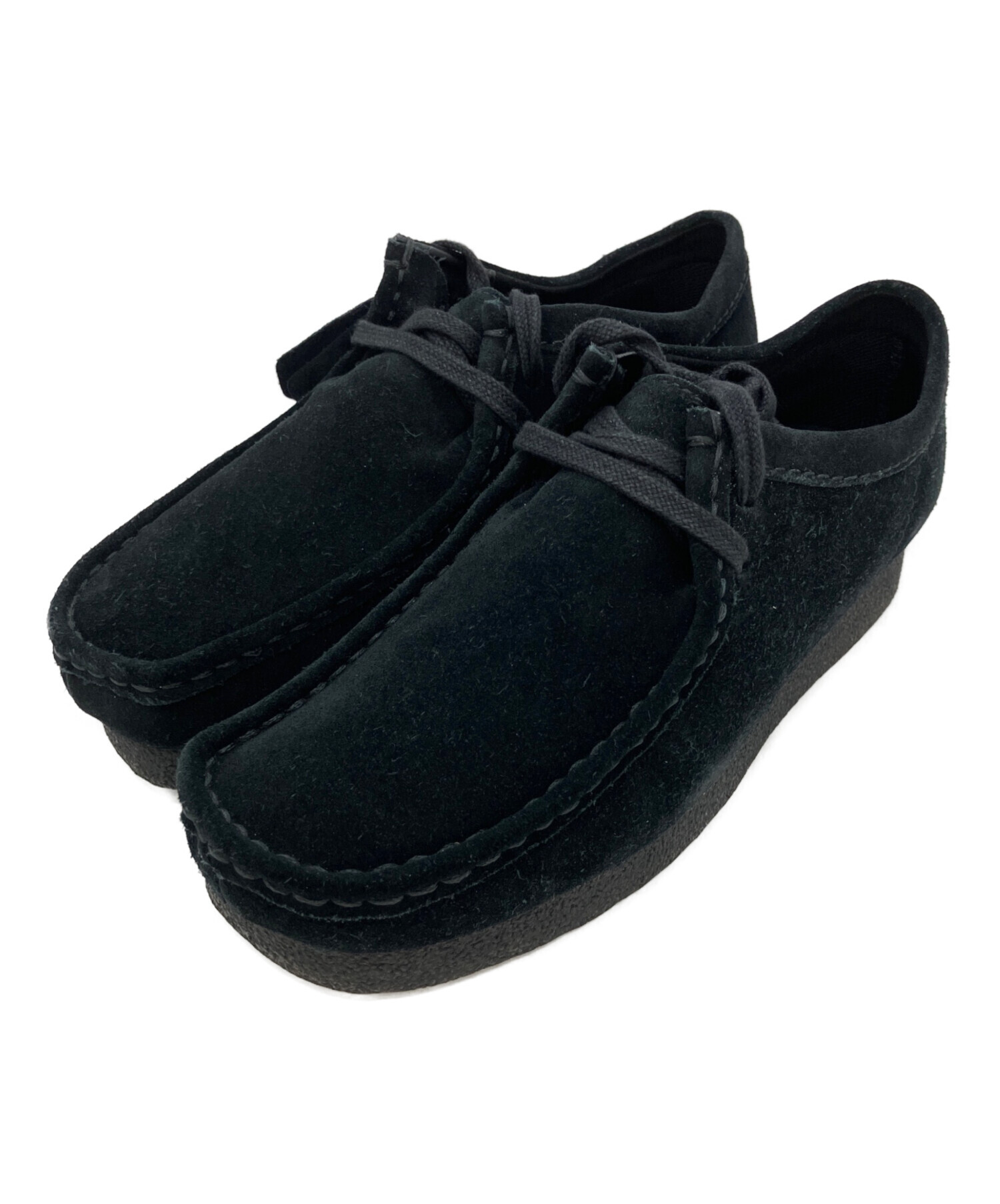 クラークス　ワラビー　未使用 中古・古着通販】CLARKS (クラークス) ワラビーシューズ ブラック