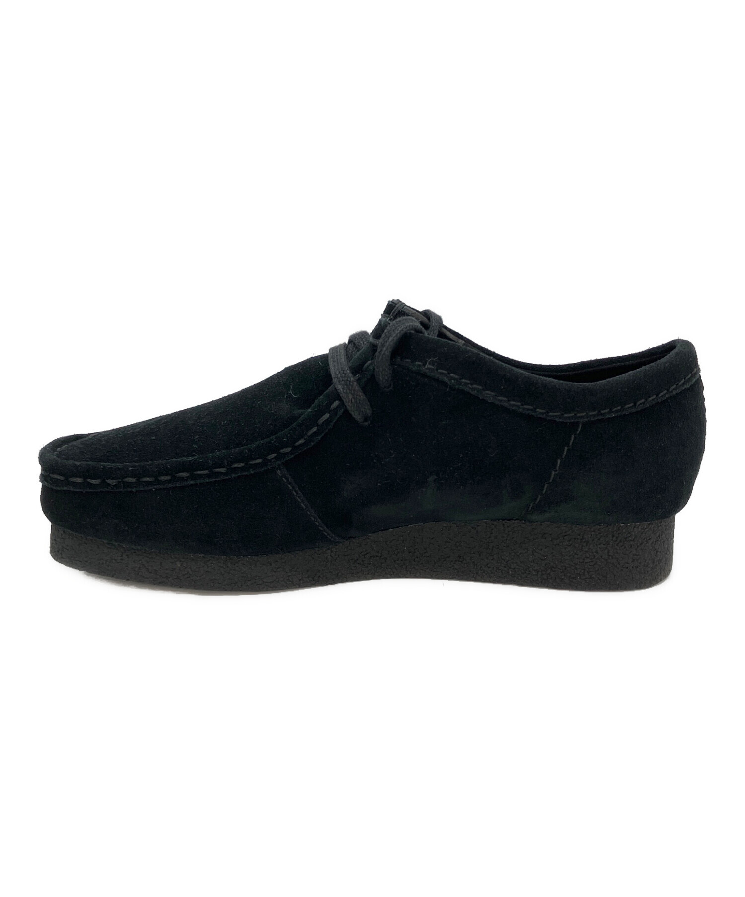 中古・古着通販】CLARKS (クラークス) ワラビーシューズ ブラック