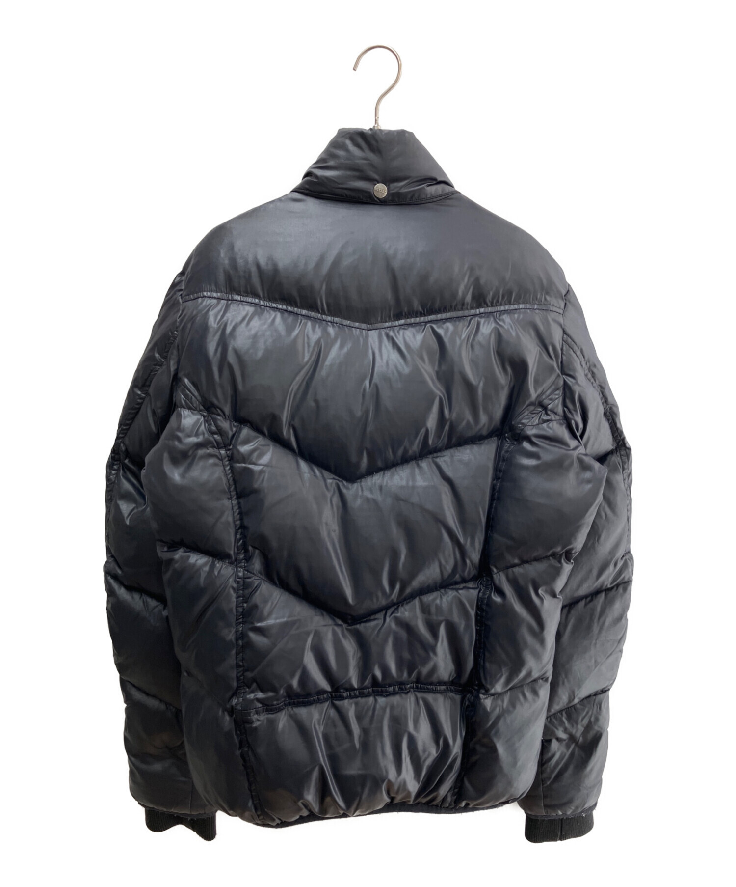 中古・古着通販】DIESEL (ディーゼル) ダウンジャケット ブラック 