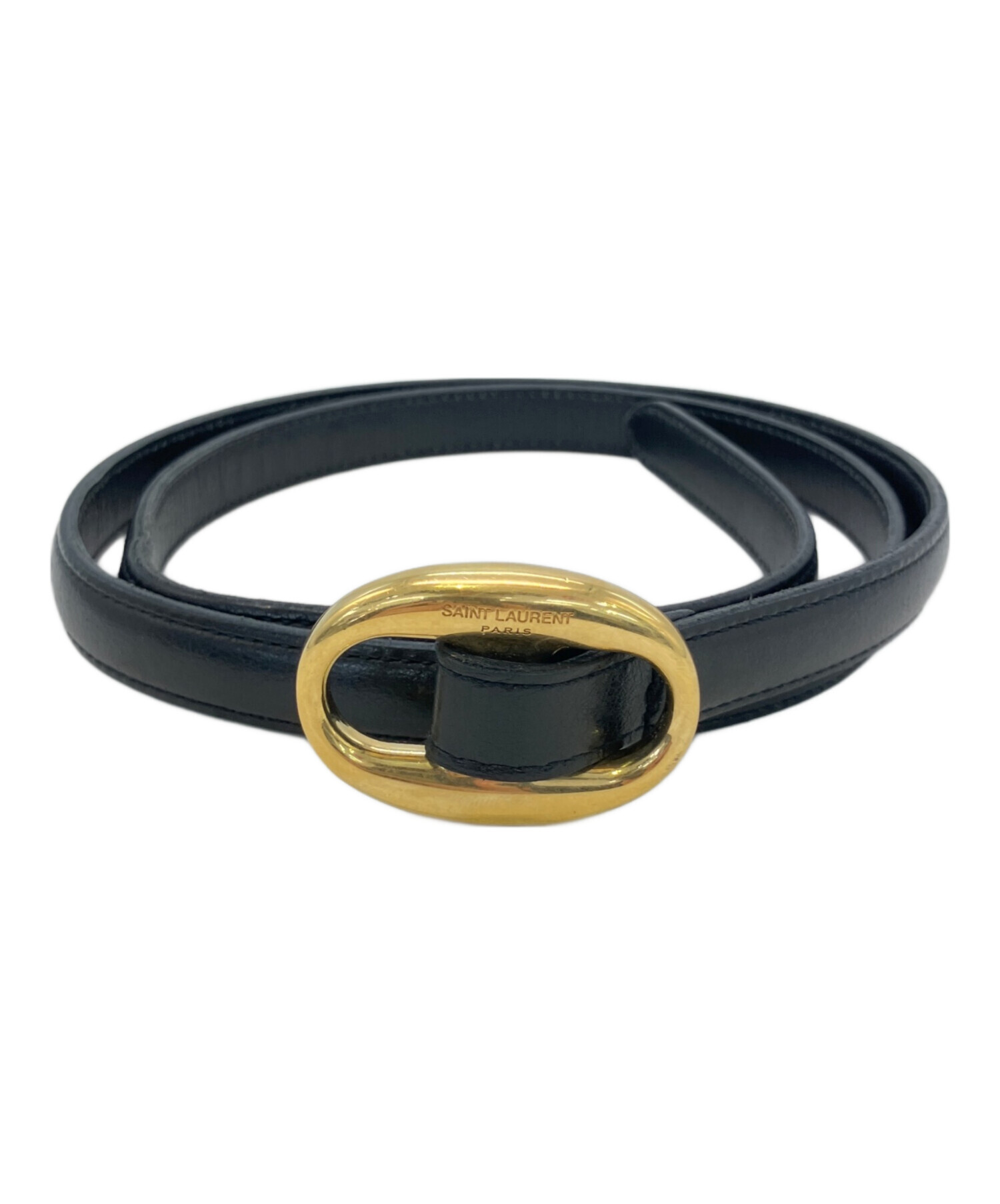 Saint Laurent paris ベルト レザー エディ ダークウェア 中古・古着通販】Saint Laurent Paris (サンローランパリ) レザー