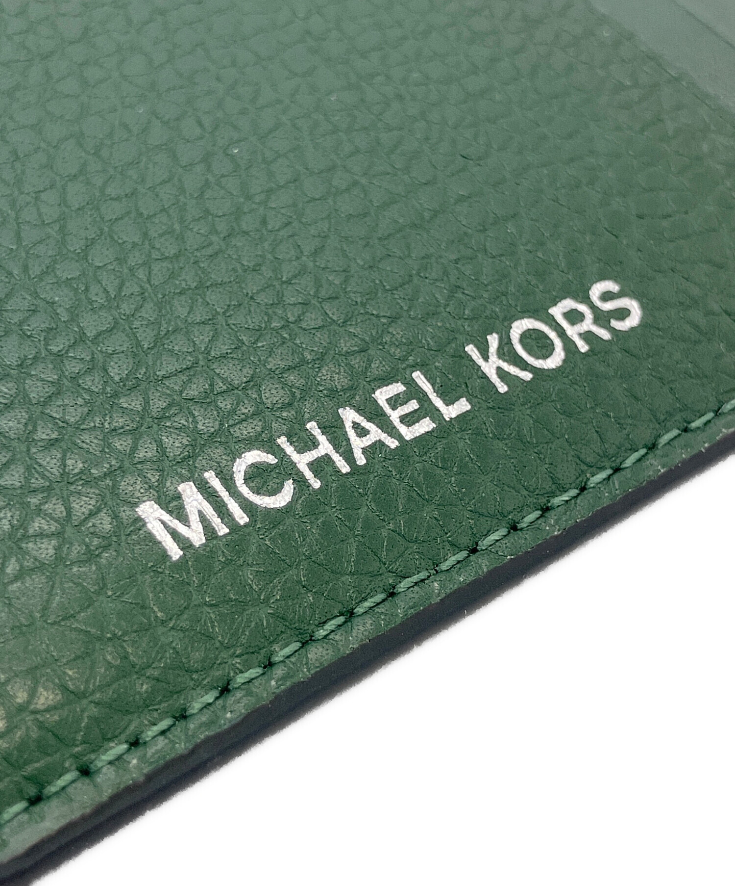 中古・古着通販】MICHAEL KORS (マイケルコース) パスケース グリーン