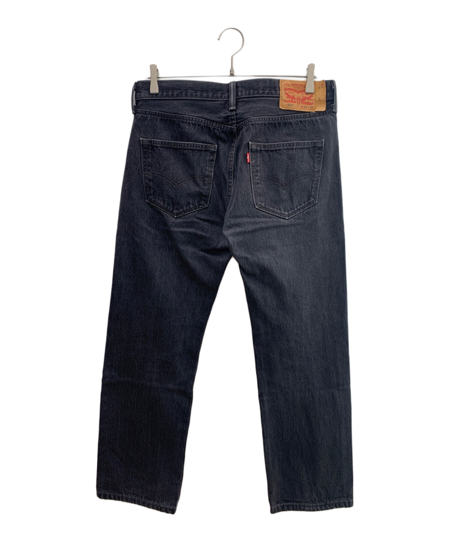 中古・古着通販】LEVI'S (リーバイス) デニムパンツ ブラック サイズ