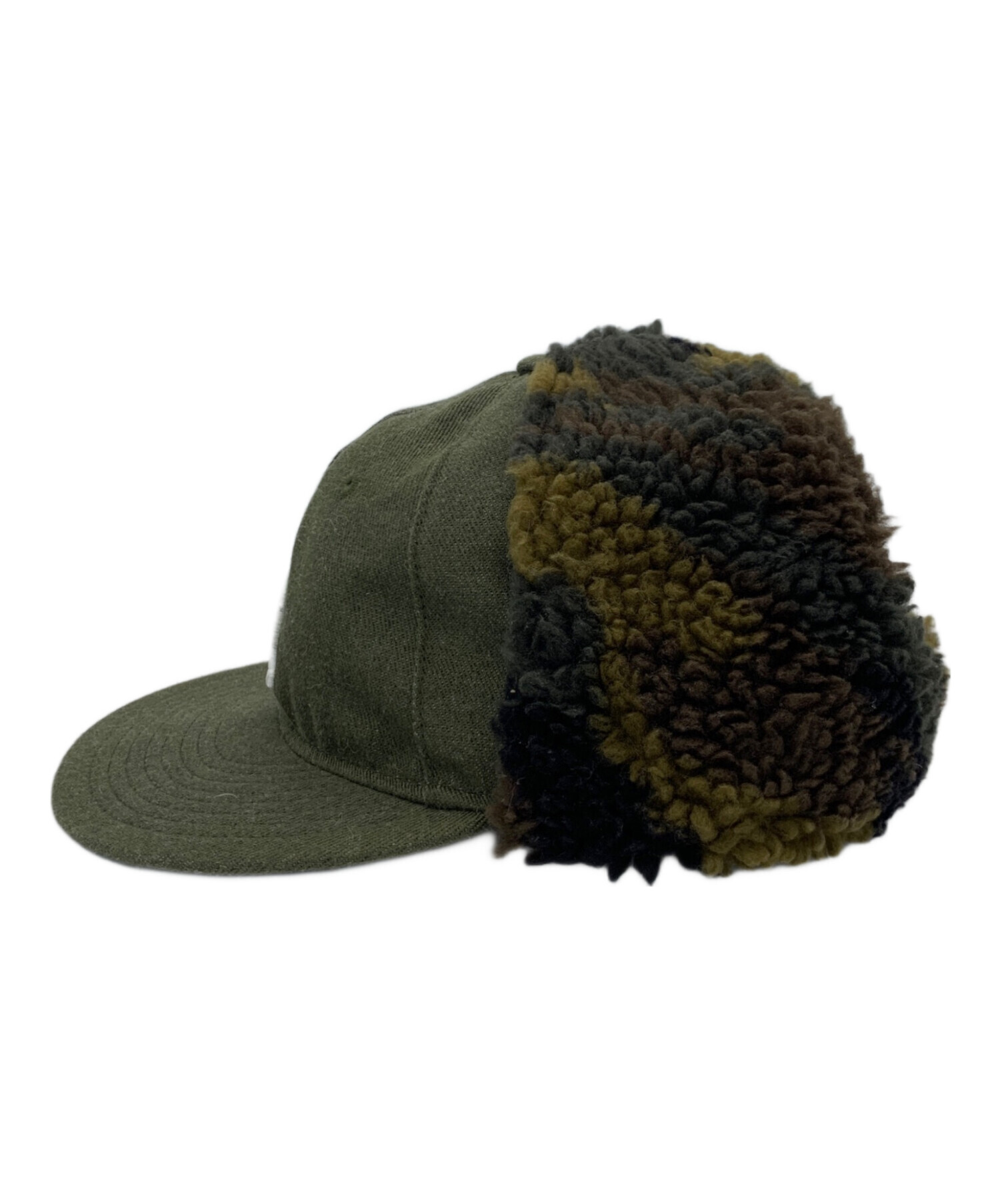 中古・古着通販】New Era (ニューエラ) フライトキャップ カーキ