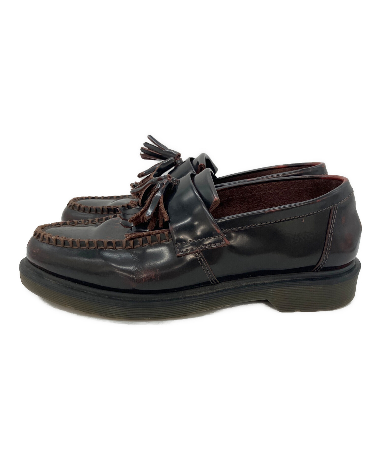 Dr. Martens ローファー チェリーレッド ドクターマーチン UK8 Dr