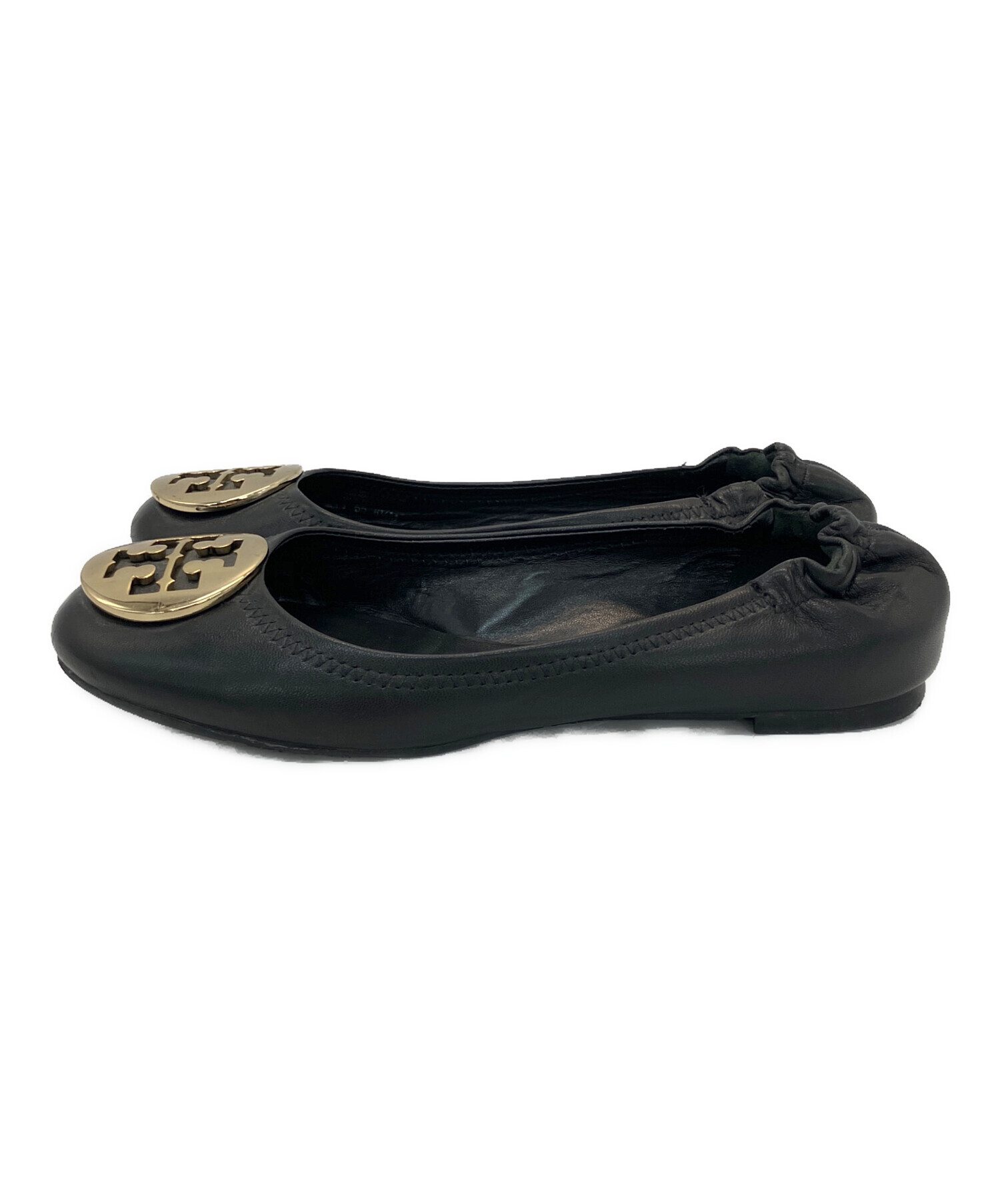 中古・古着通販】TORY BURCH (トリーバーチ) バレエシューズ ブラック
