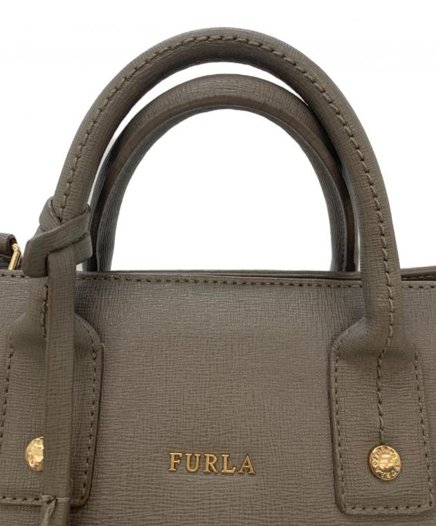 中古・古着通販】FURLA (フルラ) ショルダーバッグ グレー｜ブランド