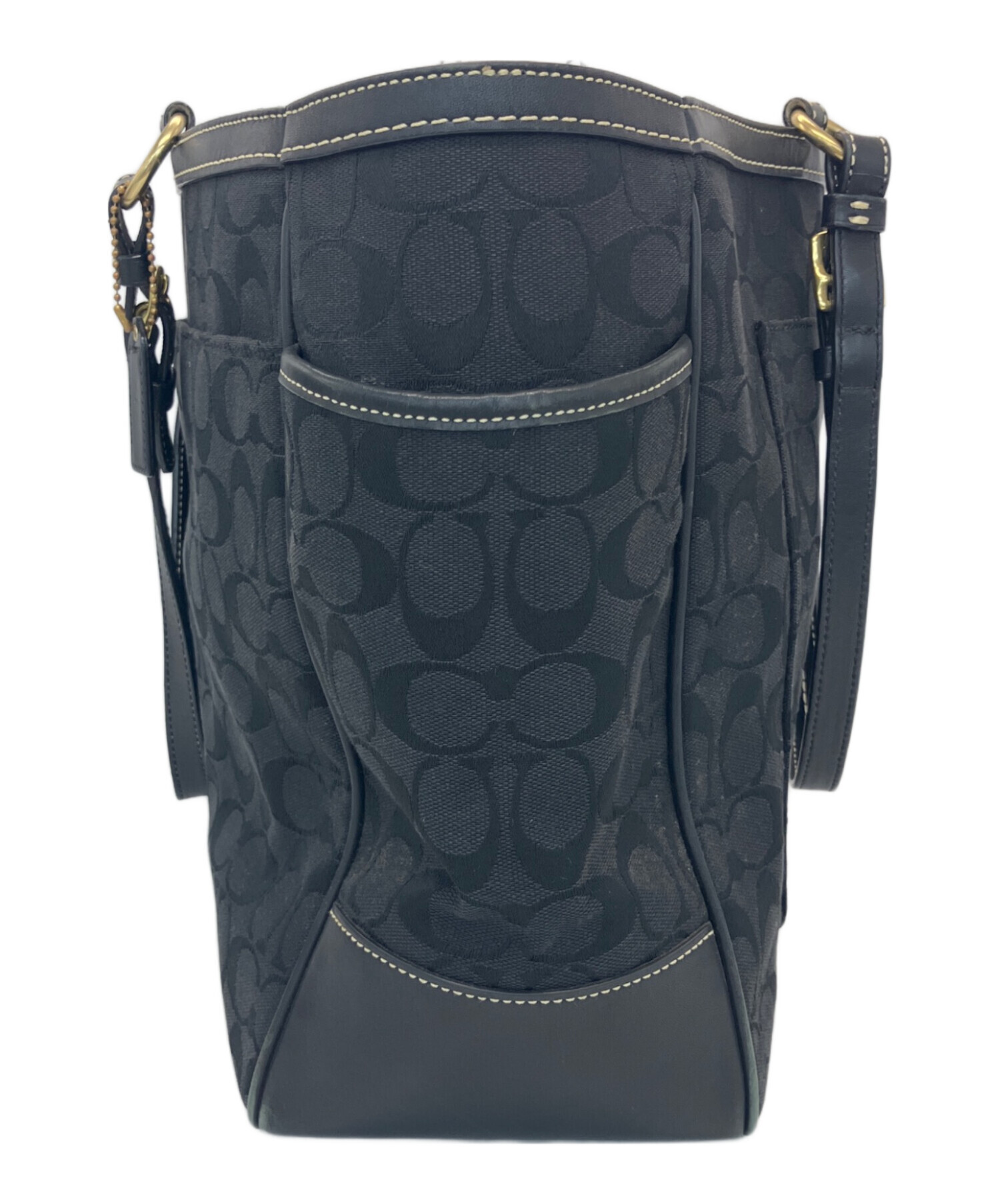 中古・古着通販】COACH (コーチ) トートバッグ ブラック｜ブランド
