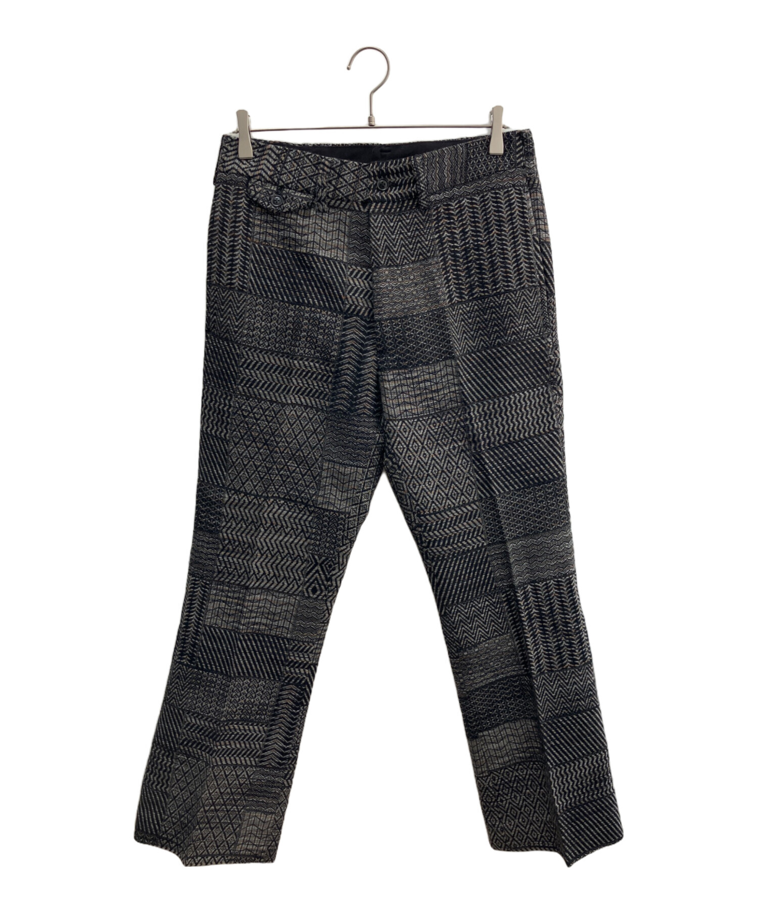Needles ニードルス パンツ（その他） M グレー系(グレンチェック) 【古着】【中古】 中古・古着通販】Needles (ニードルズ) パンツ グレー サイズ:S