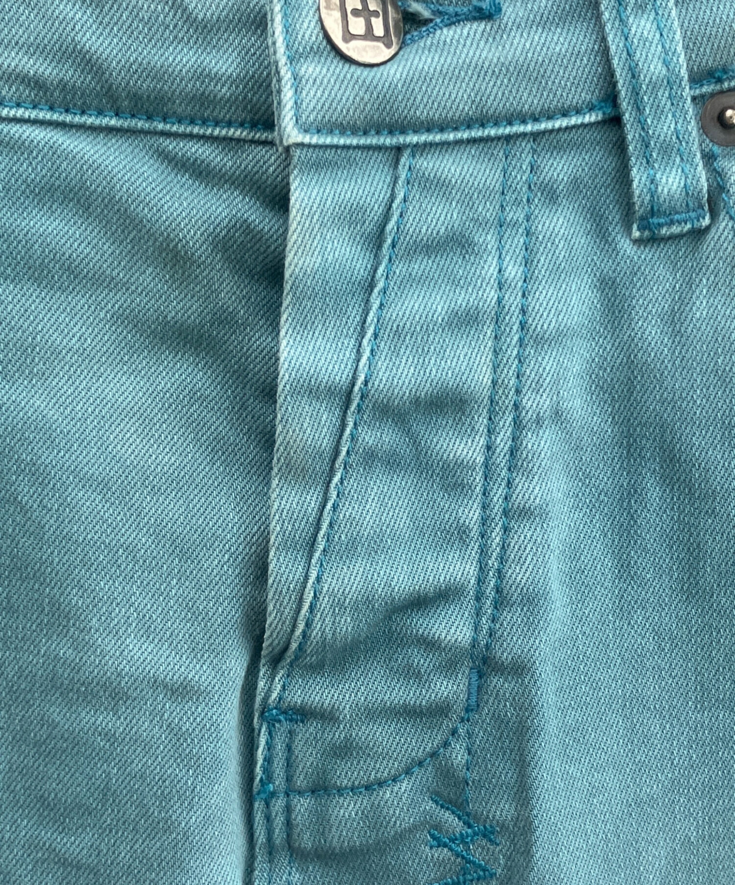 中古・古着通販】Ksubi (スビ) ボタンフライデニムパンツ インディゴ
