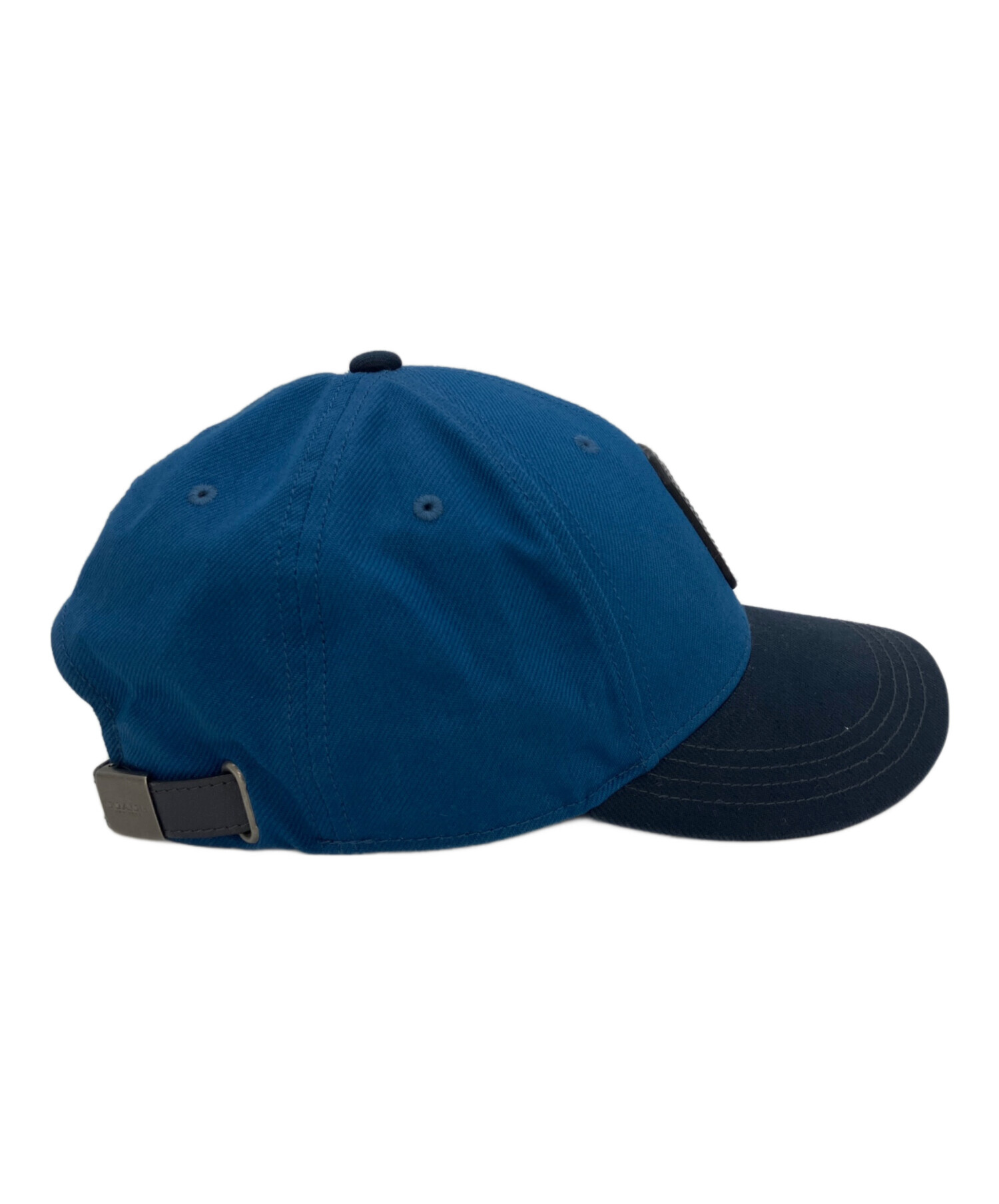 中古・古着通販】COACH (コーチ) キャップ ブルー×ブラック｜ブランド