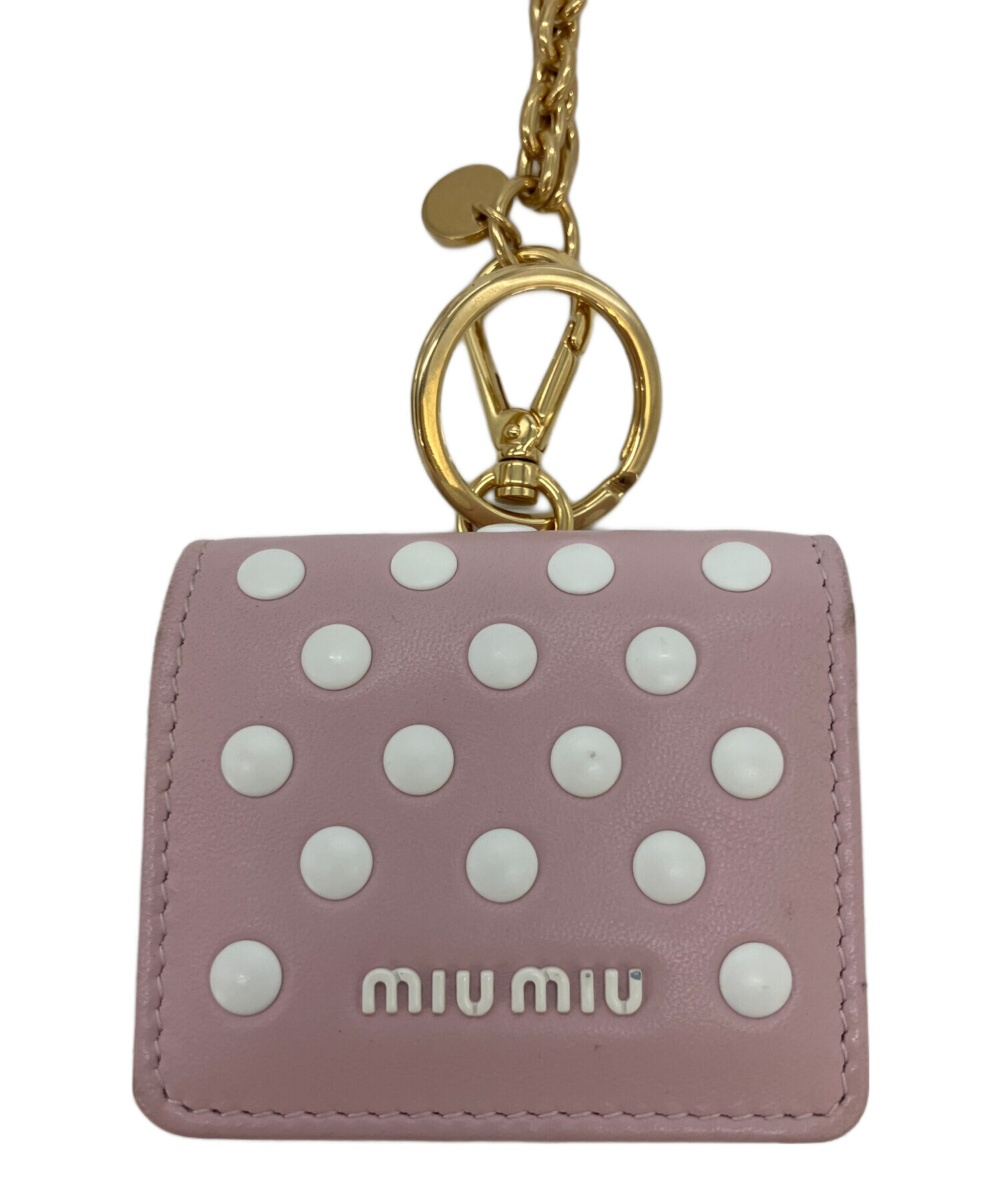 中古・古着通販】MIU MIU (ミュウミュウ) AirPodsケース ピンク
