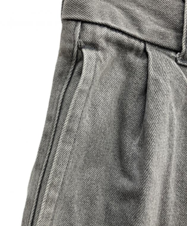 中古・古着通販】soerte (ソエルテ) デニムパンツ グレー サイズ:1