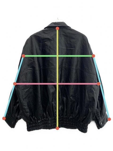 d*3様 3-5イ8【毛皮●jur-an】ダークミンク＆レザーブルゾン●換金処分 中古・古着通販】FREAK'S STORE (フリークスストア) フェイクレザー