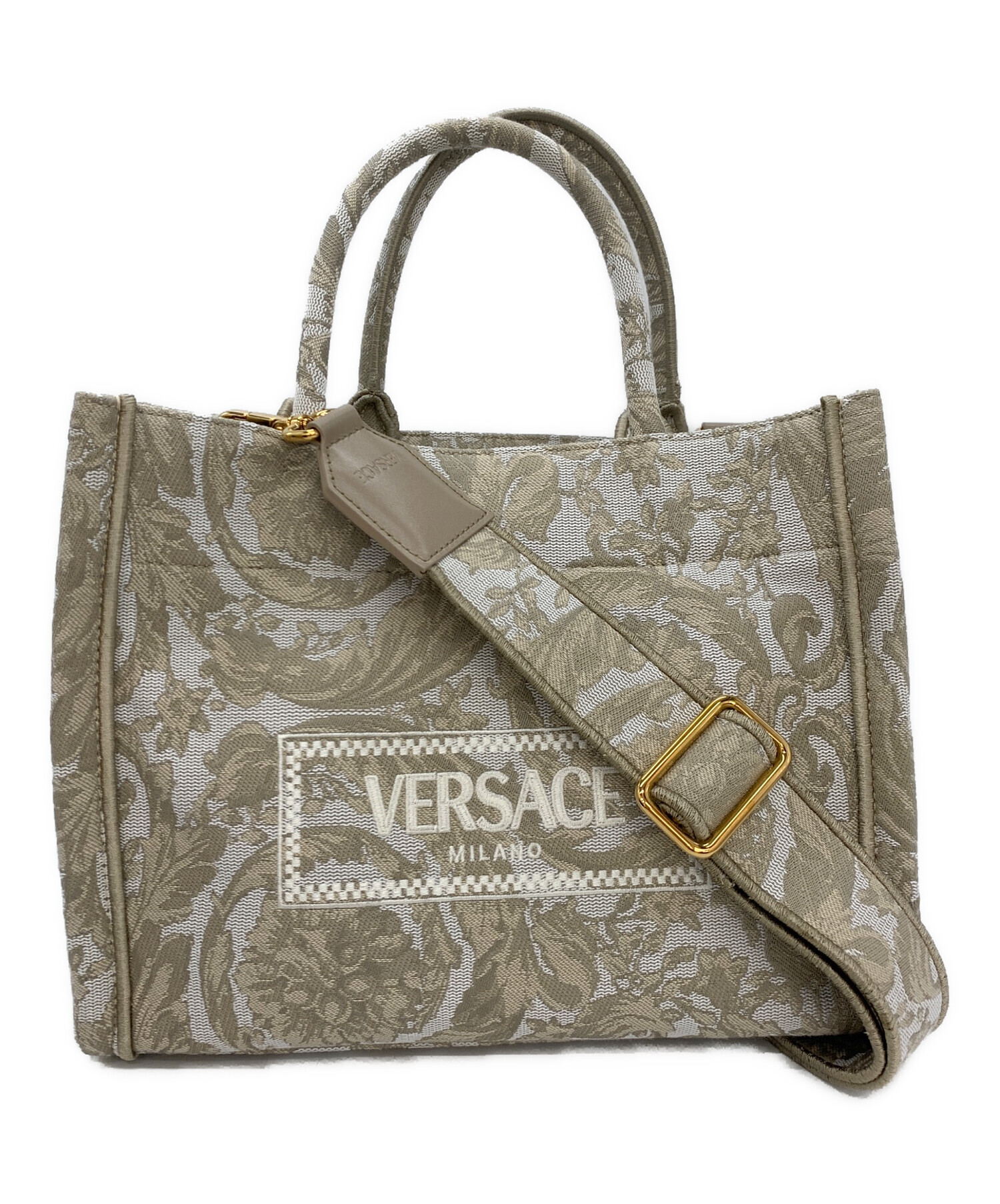 中古・古着通販】VERSACE (ヴェルサーチェ) ショルダートートバッグ
