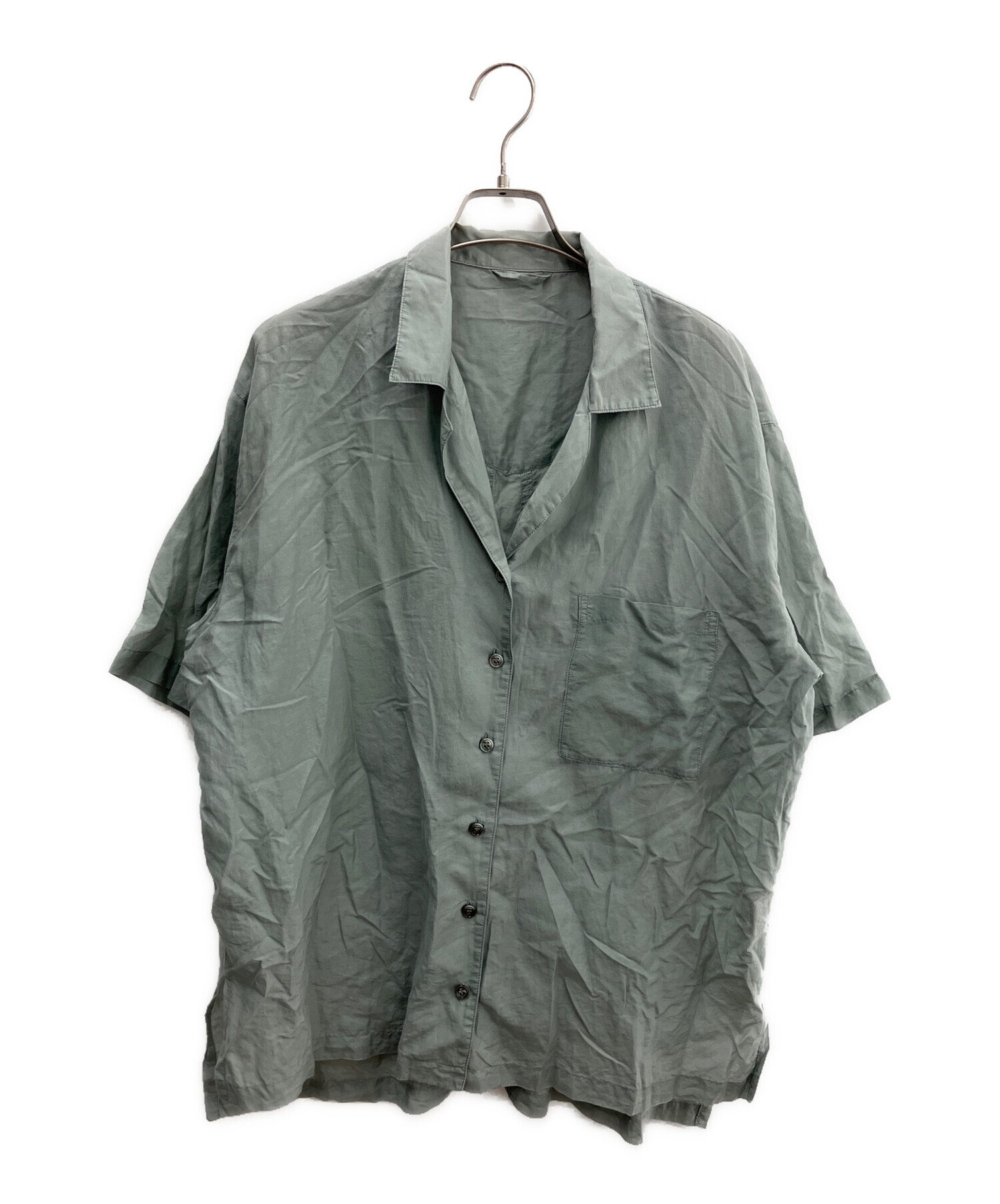 中古・古着通販】TODAYFUL (トゥデイフル) 半袖シャツ グレー サイズ 