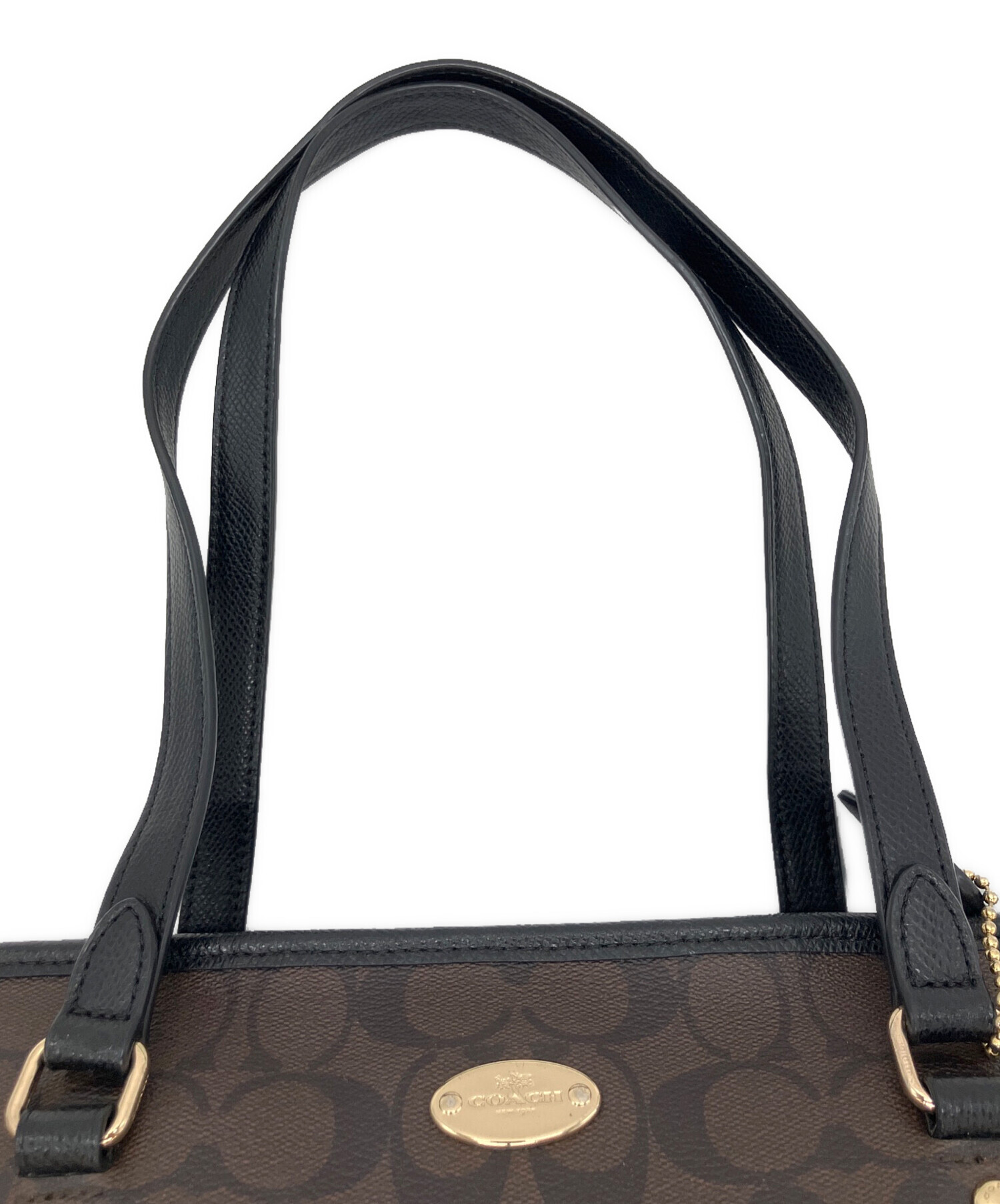 中古・古着通販】COACH (コーチ) トートバッグ ブラウン｜ブランド