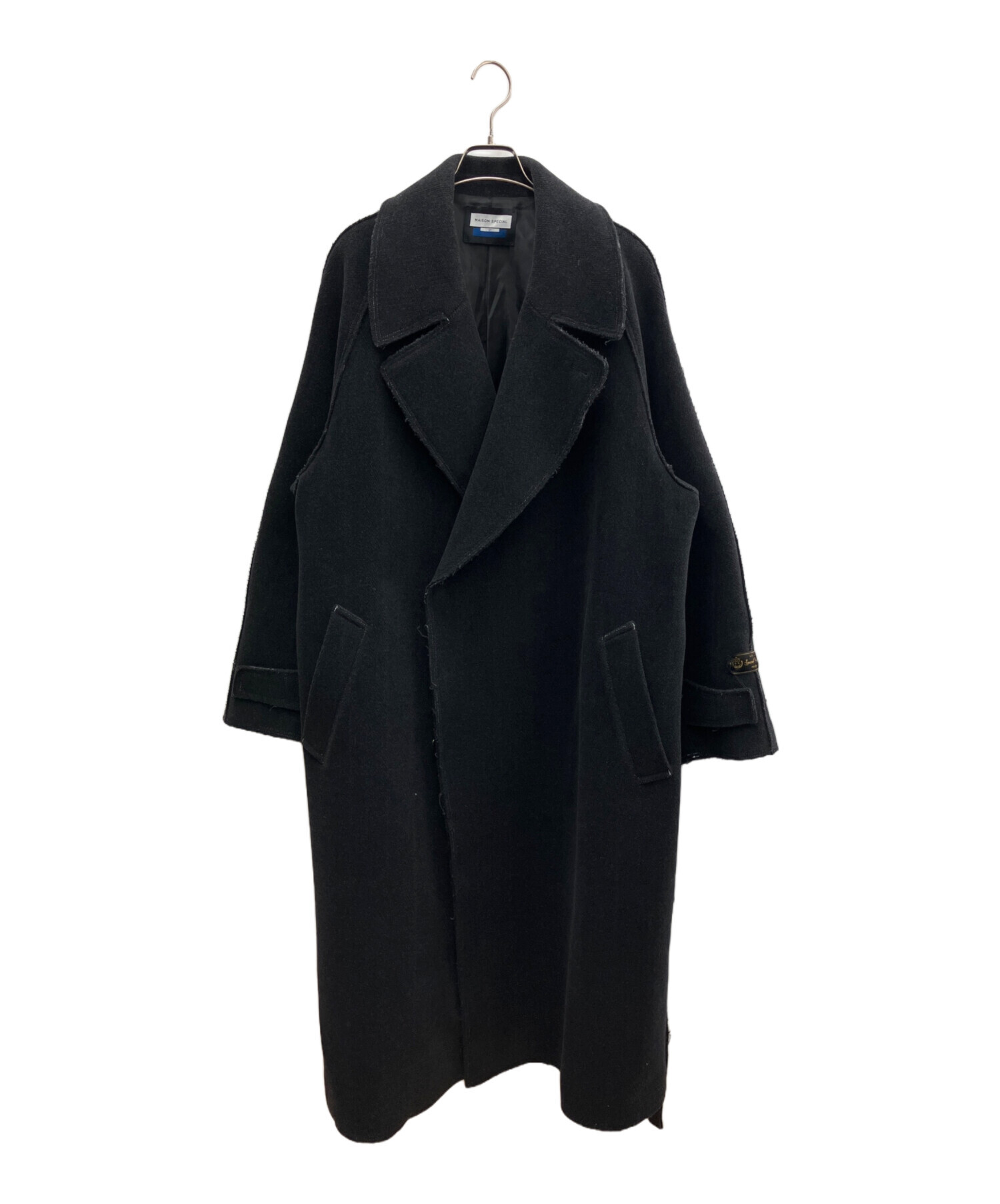 MAISON SPECIAL メンズ コート 中古・古着通販】MAISON SPECIAL (メゾンスペシャル) コート ブラック