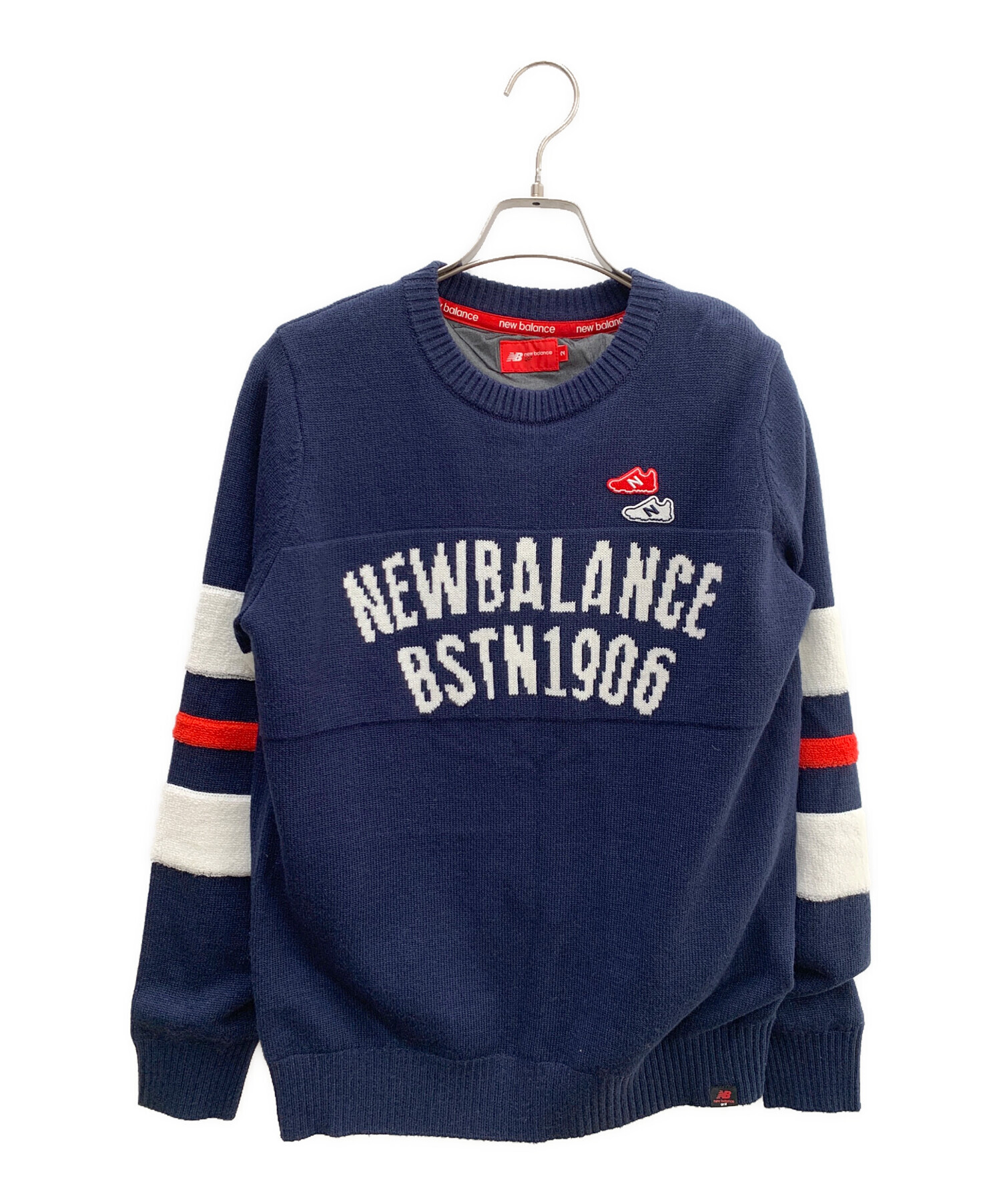 New Balance ロゴプリントセーター 中古・古着通販】NEW BALANCE (ニューバランス) NEW BALANCE/Golf BSTN