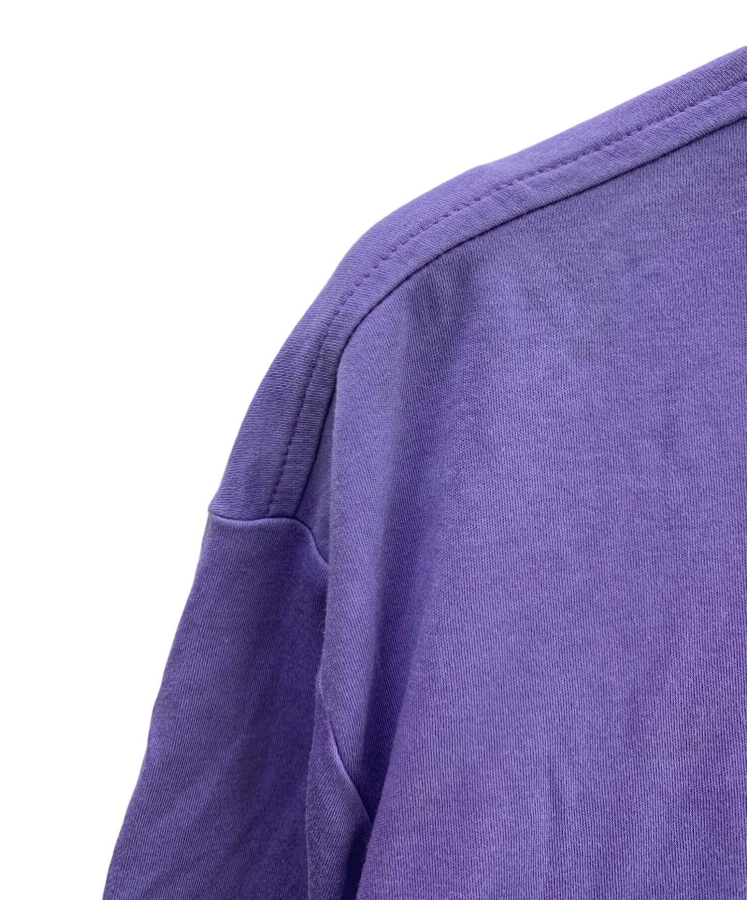 【良品】ラルフローレン　半袖スウェット　パープル　染み込み　サイズL 中古・古着通販】POLO RALPH LAUREN (ポロ・ラルフローレン) 半袖