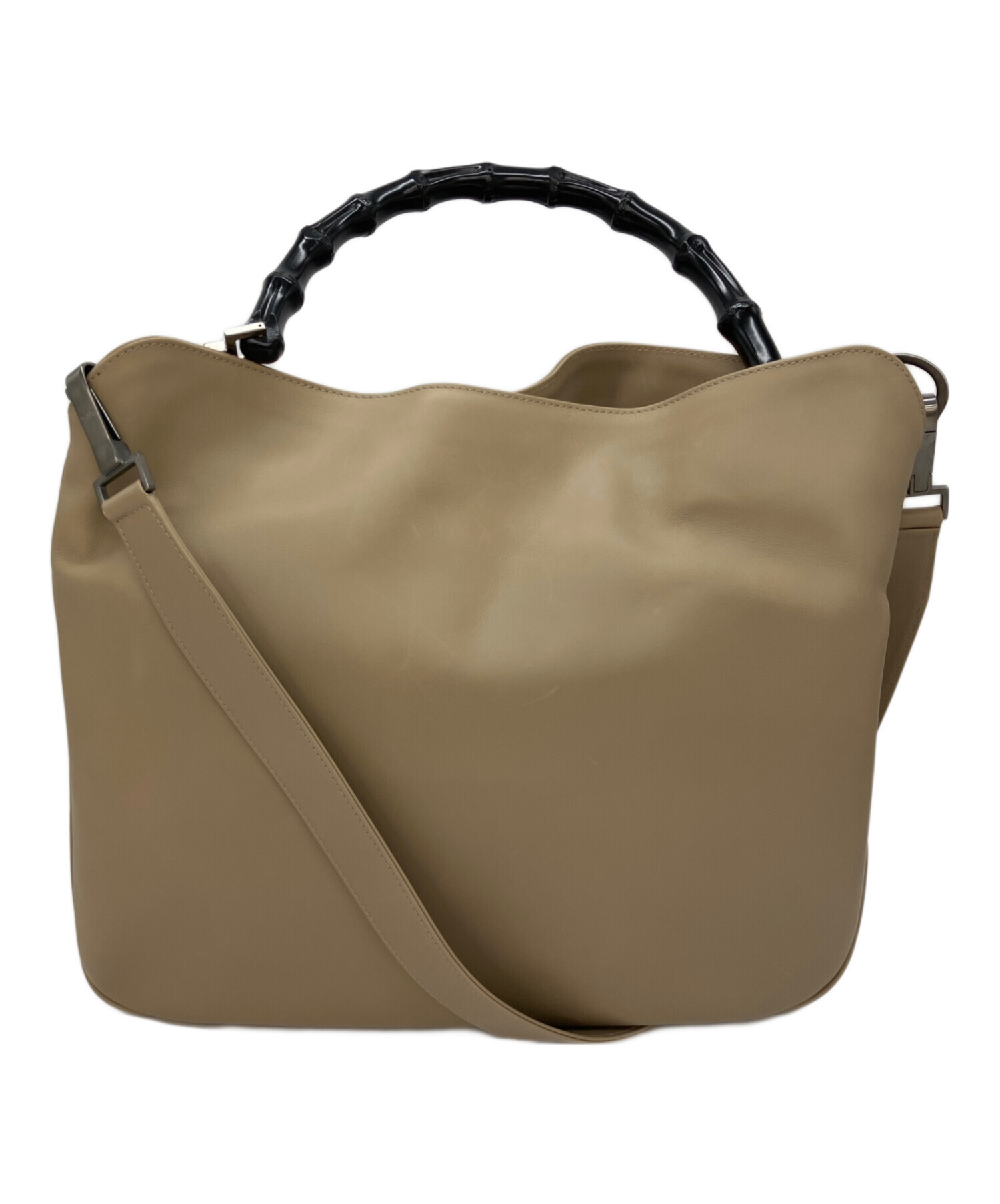 中古・古着通販】GUCCI (グッチ) バンブーハンドルハンドバッグ