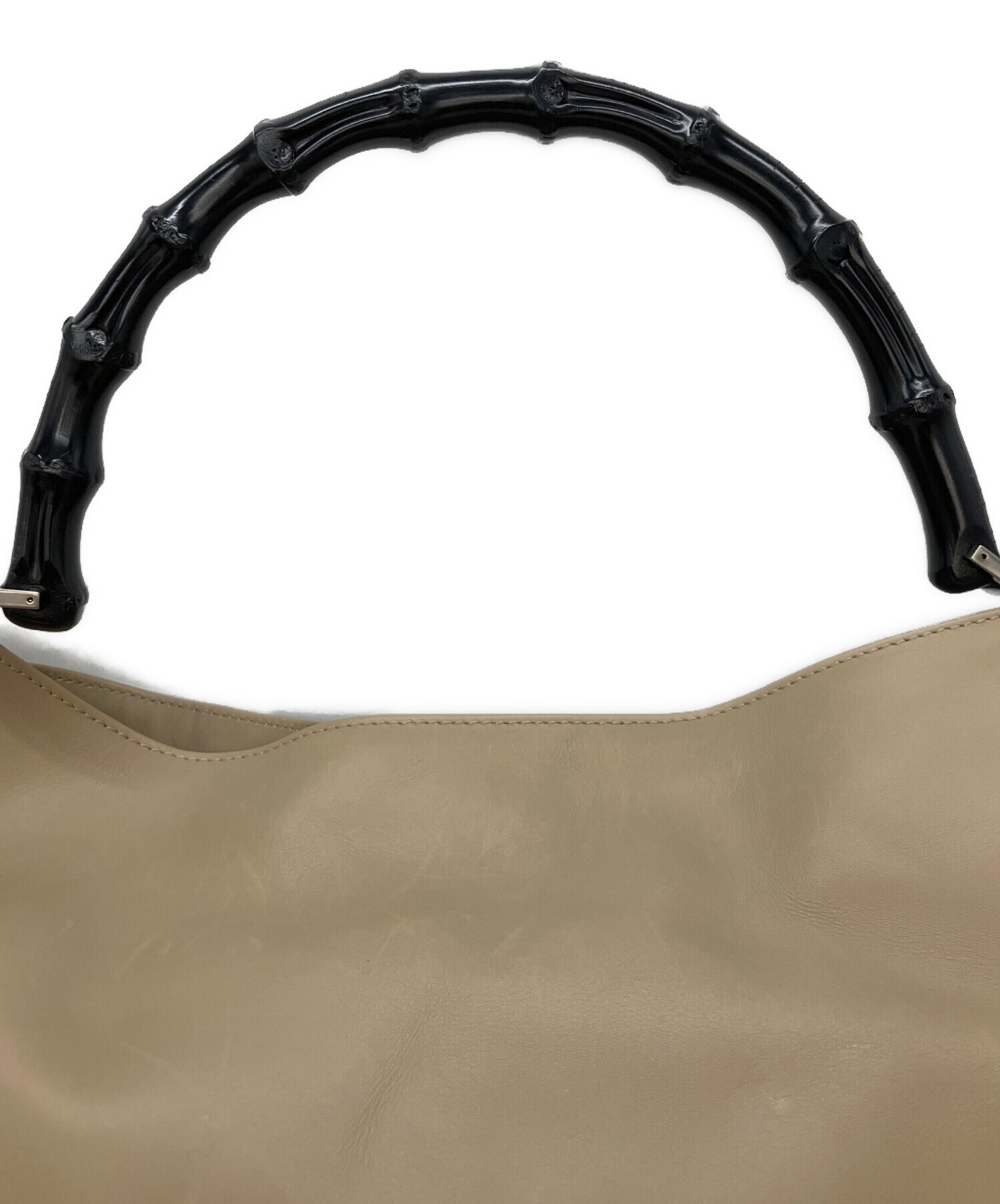 中古・古着通販】GUCCI (グッチ) バンブーハンドルハンドバッグ 