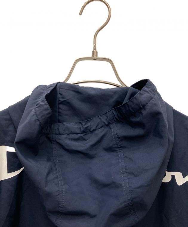中古・古着通販】Champion (チャンピオン) ジップパーカー ネイビー