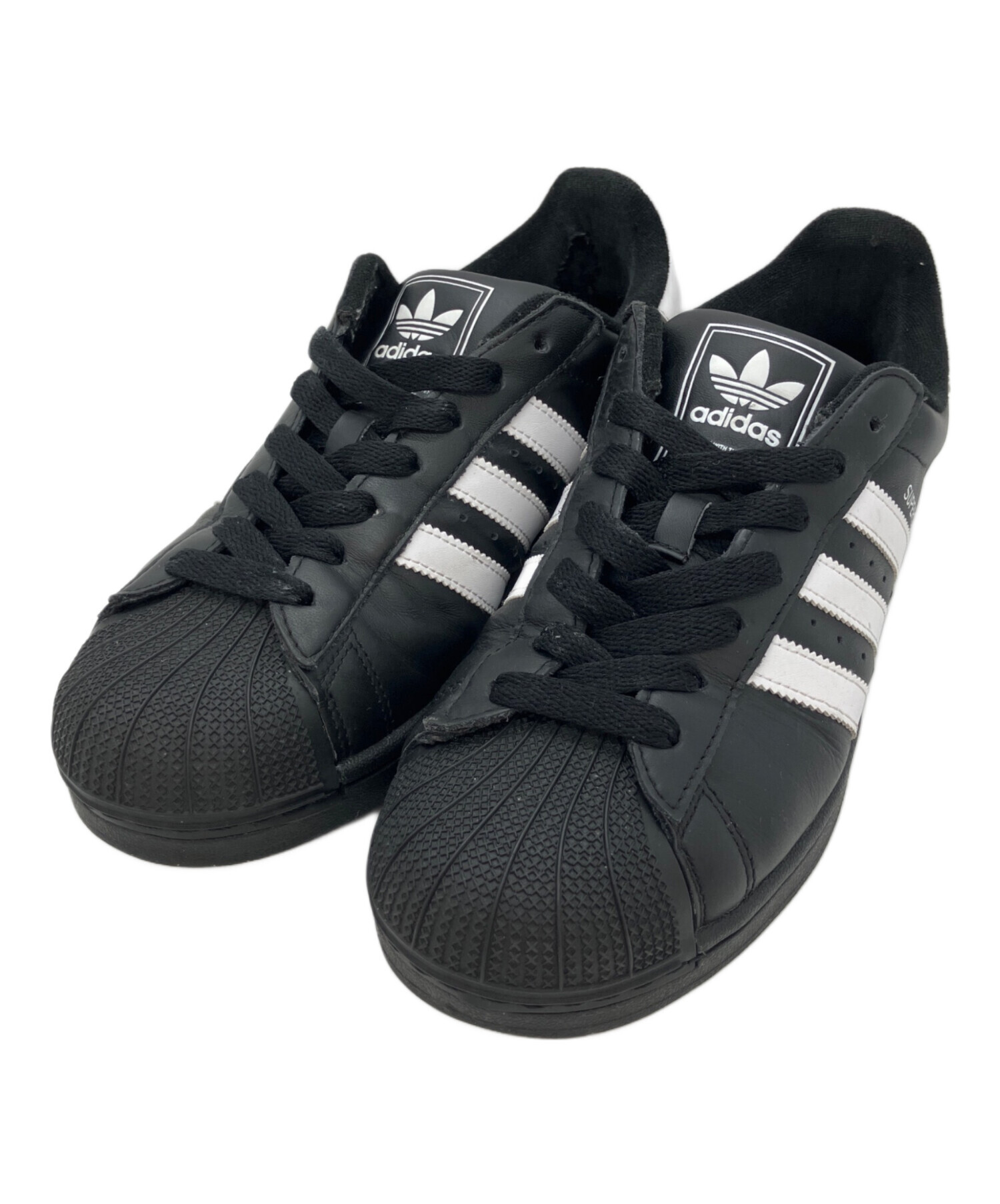 靴  SUPERSTAR II 26.5 中古・古着通販】adidas (アディダス) Superstar II ブラック サイズ