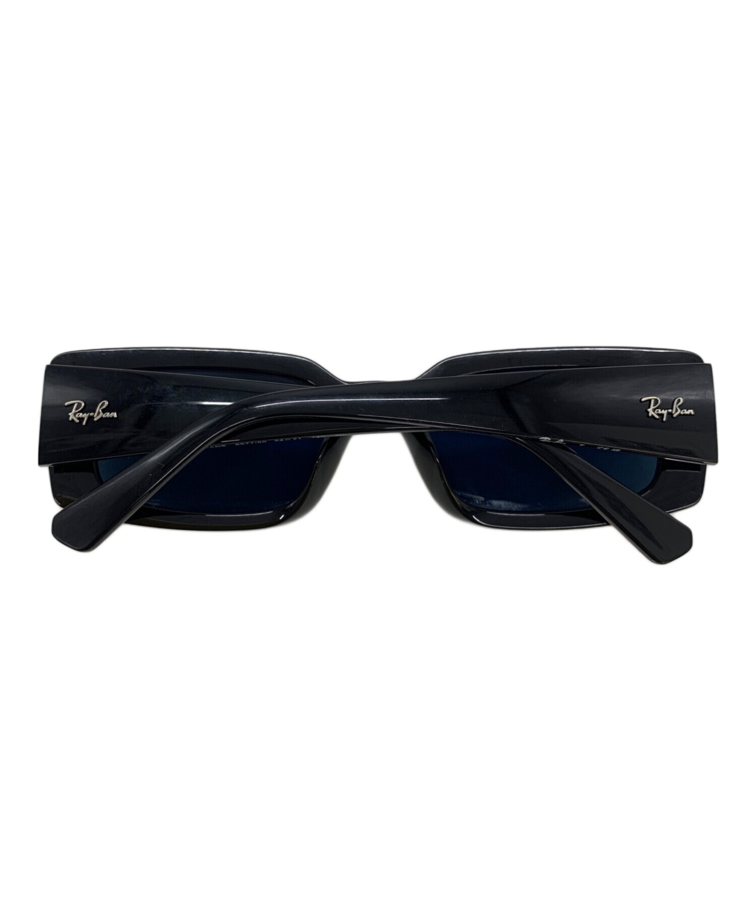 中古・古着通販】RAY-BAN (レイバン) サングラス ブラック×ブルー
