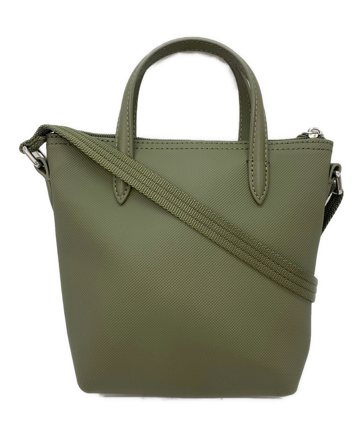 中古・古着通販】LACOSTE (ラコステ) 2WAYミニトート グリーン