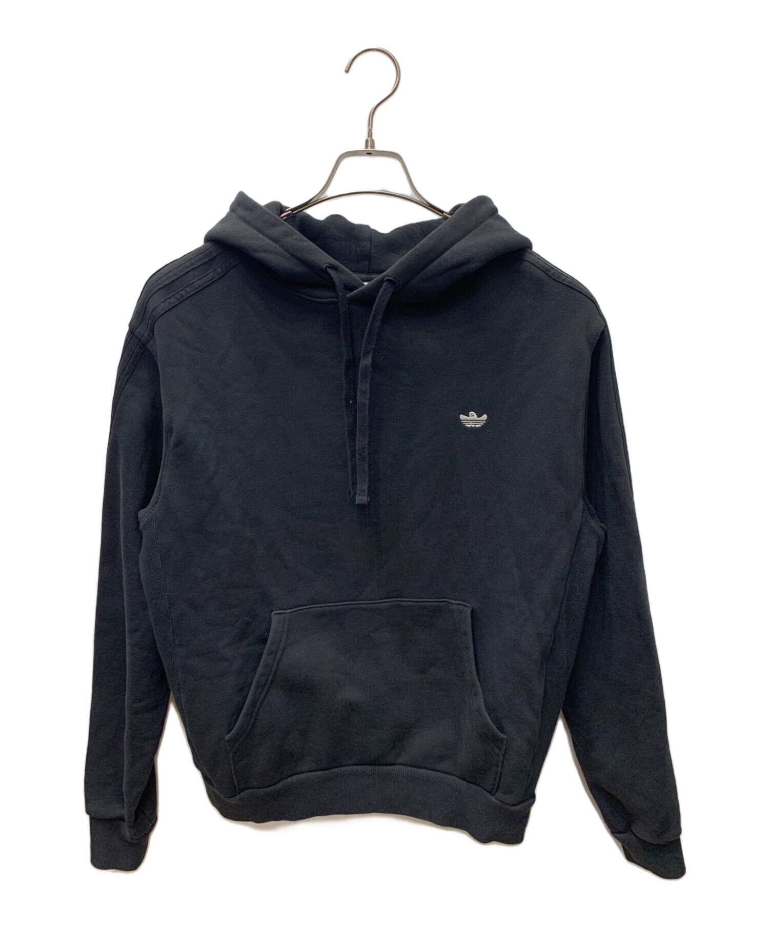 中古・古着通販】adidas (アディダス) パーカー ブラック サイズ:M