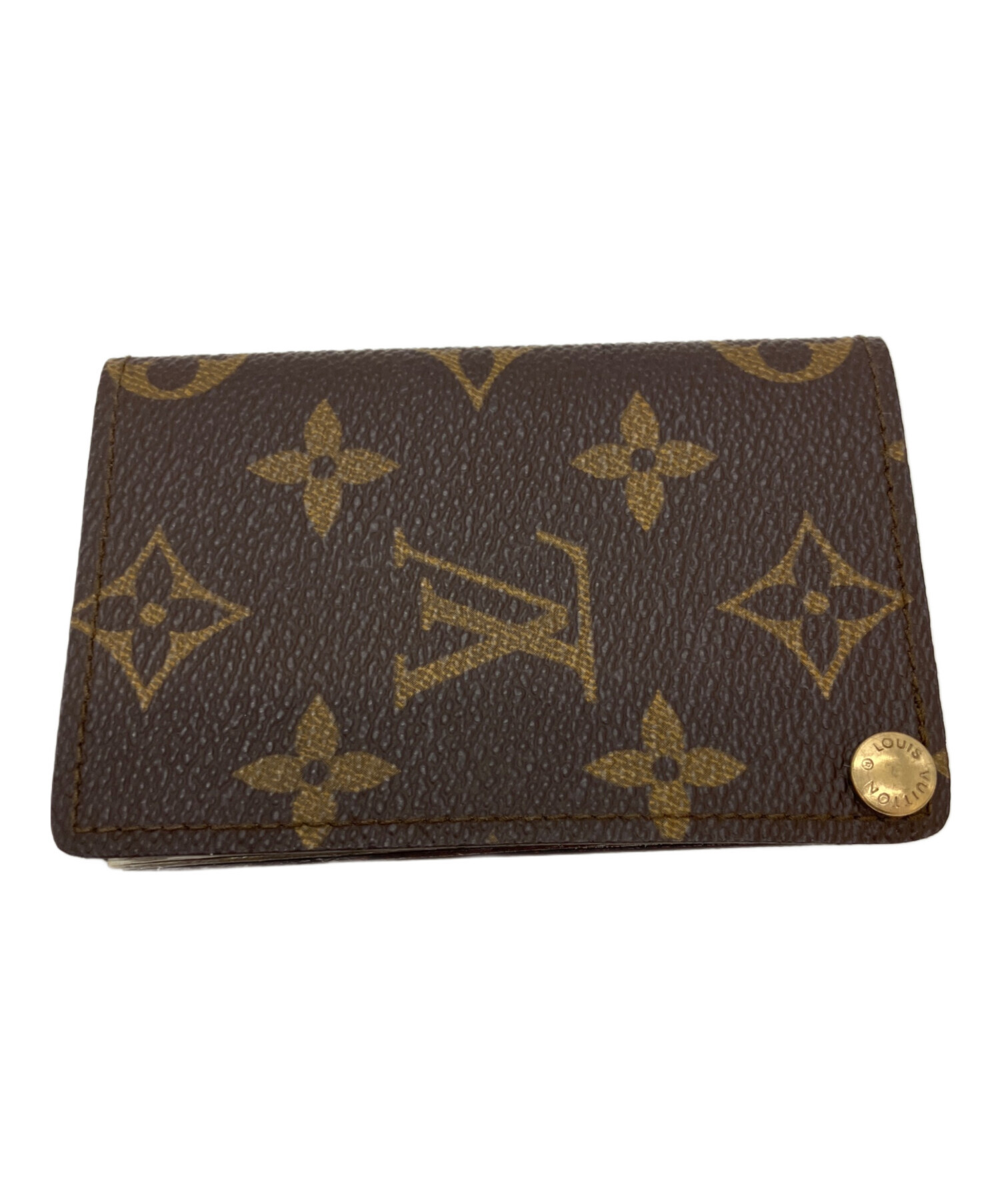 ⭕️正規品 ルイ・ヴィトン カフス 革ケース 5セット ブラウン 中古・古着通販】LOUIS VUITTON (ルイ ヴィトン) カードケース
