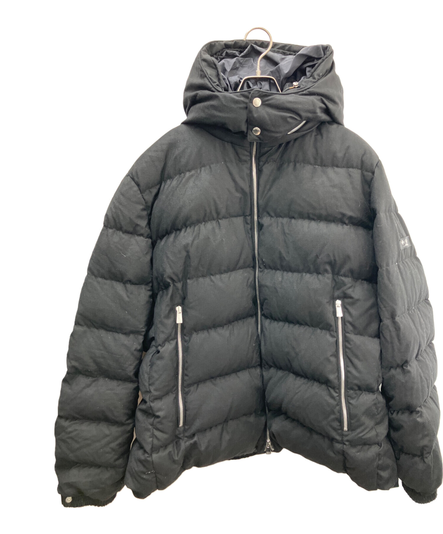 【購入後未使用】 TATRAS ダークグレーダウンジャケット 中古・古着通販】TATRAS (タトラス) ダウンジャケット ブラック サイズ