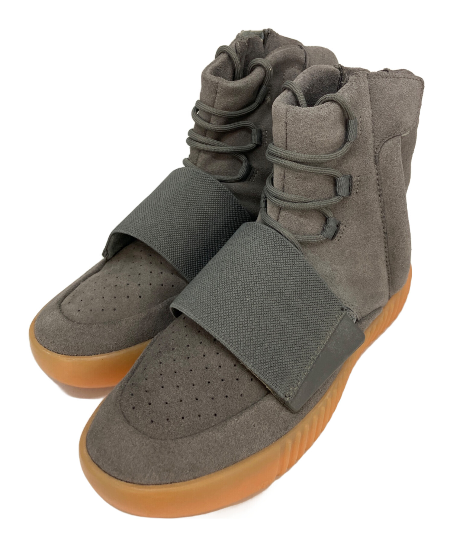 中古・古着通販】adidas (アディダス) ハイカットスニーカー グレー