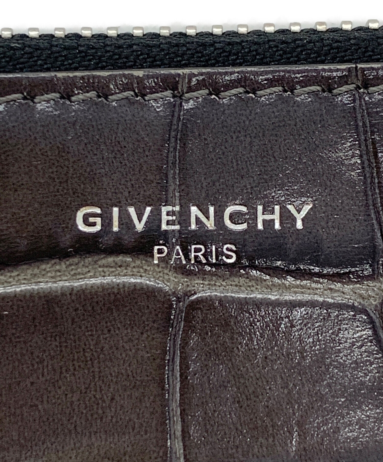 中古・古着通販】GIVENCHY (ジバンシィ) クロコダイル型押しミニ