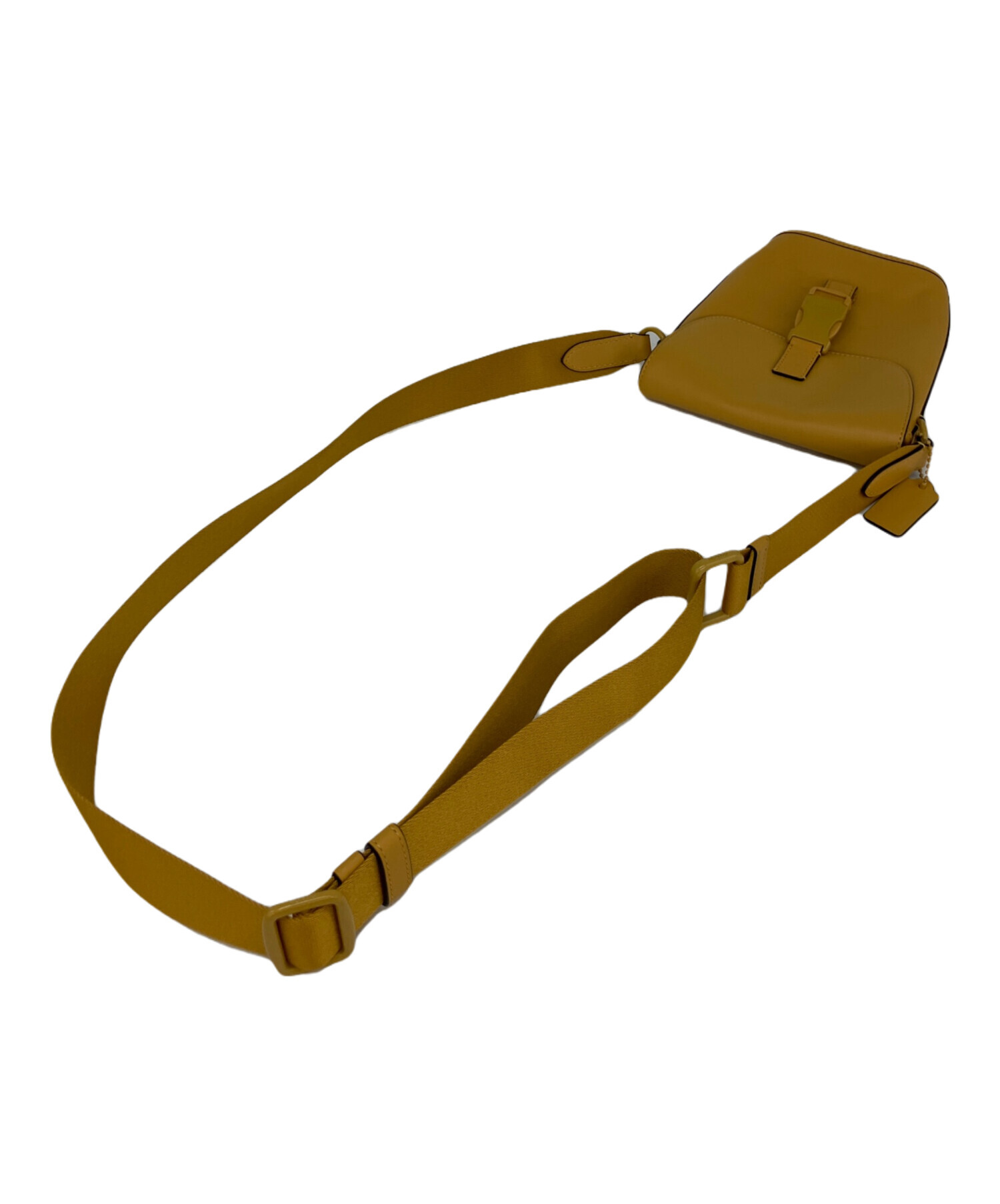 中古・古着通販】COACH (コーチ) ショルダーバッグ イエロー｜ブランド