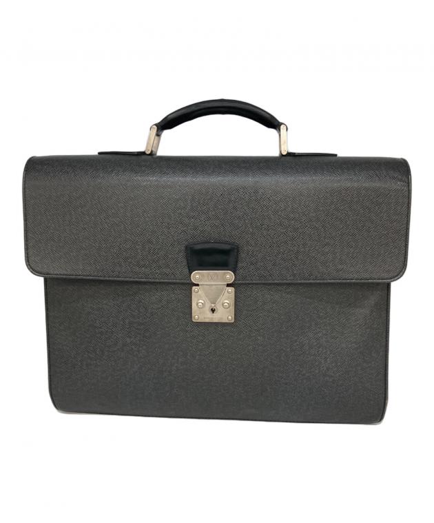 LOUIS VUITTON グレー ブリーフケース 中古・古着通販】LOUIS VUITTON (ルイ ヴィトン) ブリーフケース