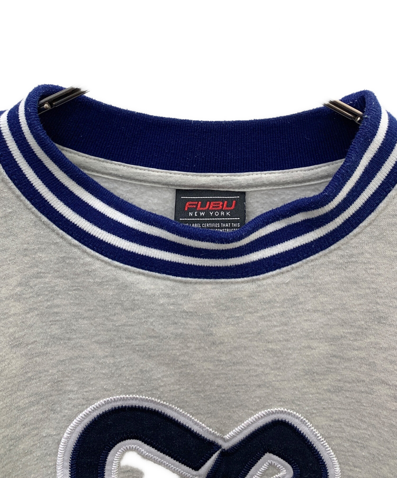 中古・古着通販】FUBU (フブ) スウェット ホワイト サイズ:L｜ブランド
