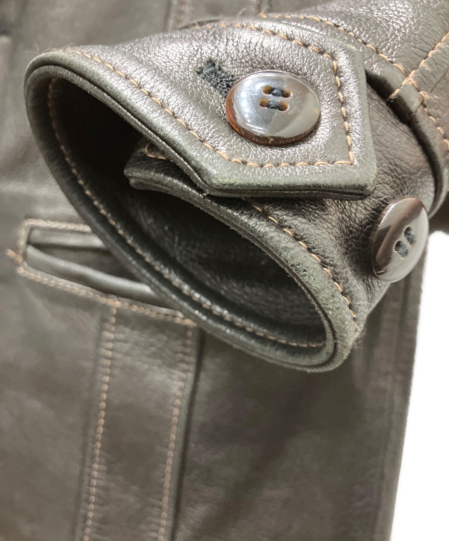 中古・古着通販】THE FLAT HEAD (ザ・フラットヘッド) レザー