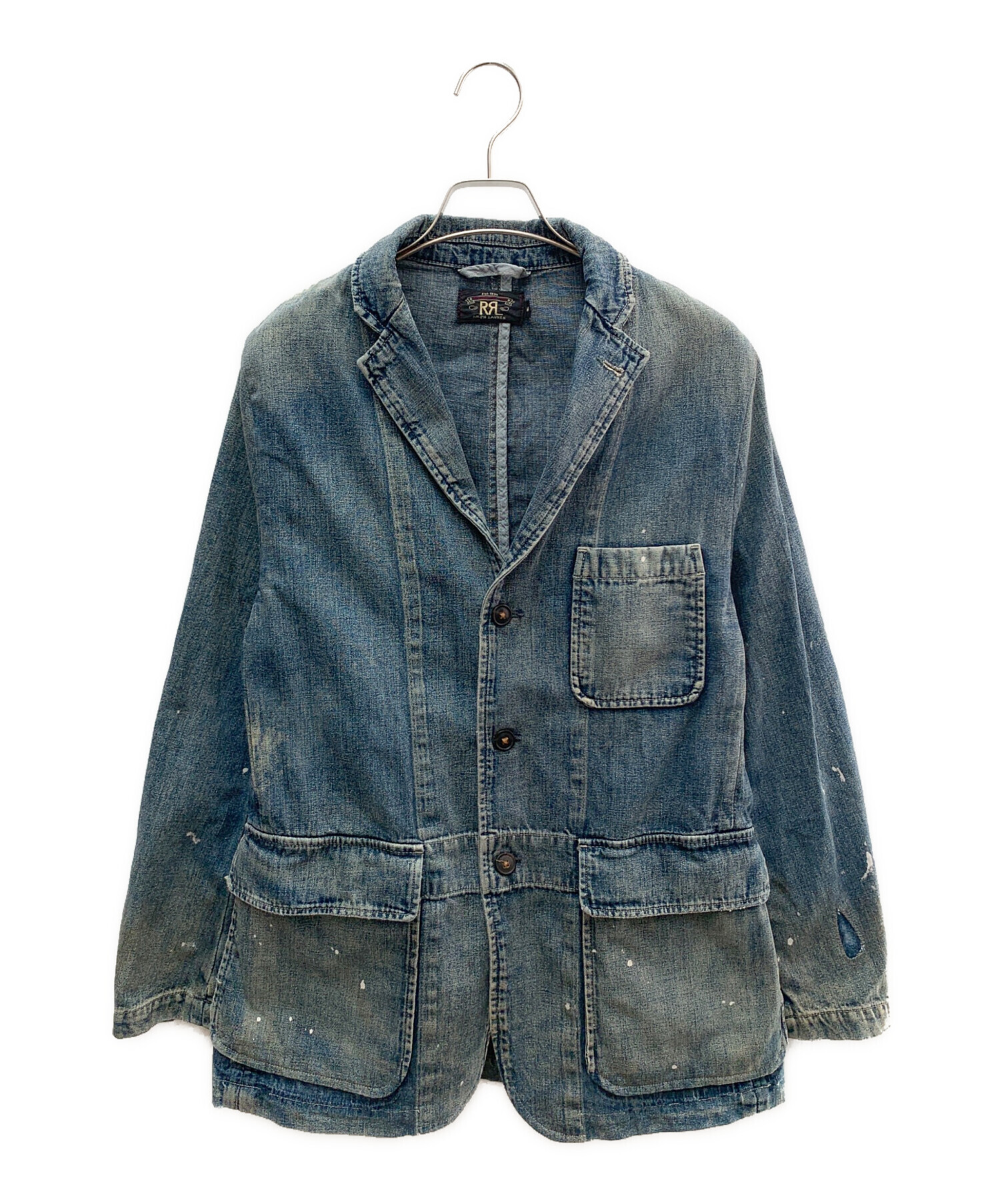中古・古着通販】RRL (ダブルアールエル) デニムカバーオール