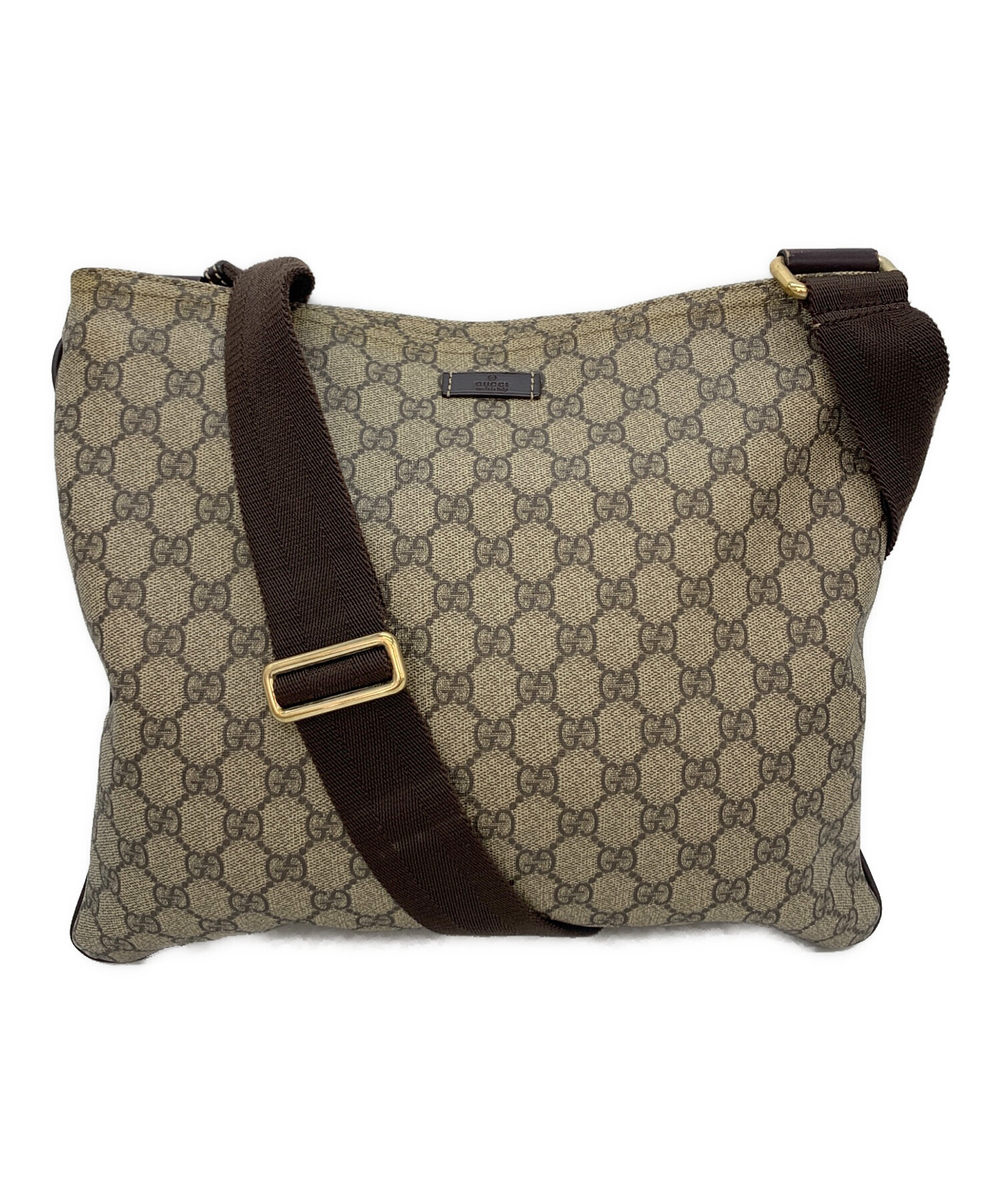 中古・古着通販】GUCCI (グッチ) ショルダーバッグ グレー｜ブランド