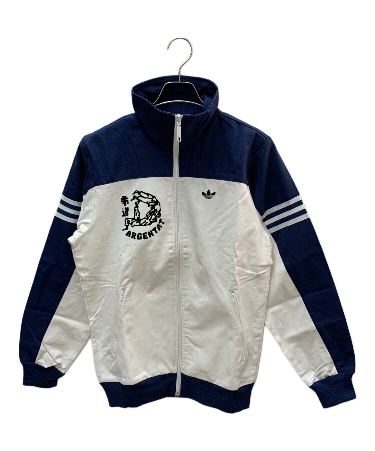 中古・古着通販】adidas (アディダス) トラックジャケット ホワイト