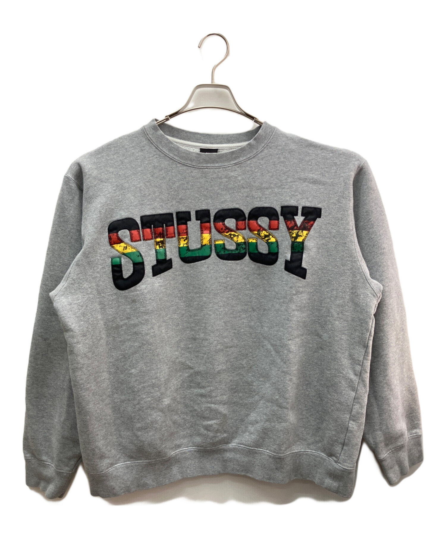 中古・古着通販】stussy (ステューシー) シルバータグ ラスタカラー