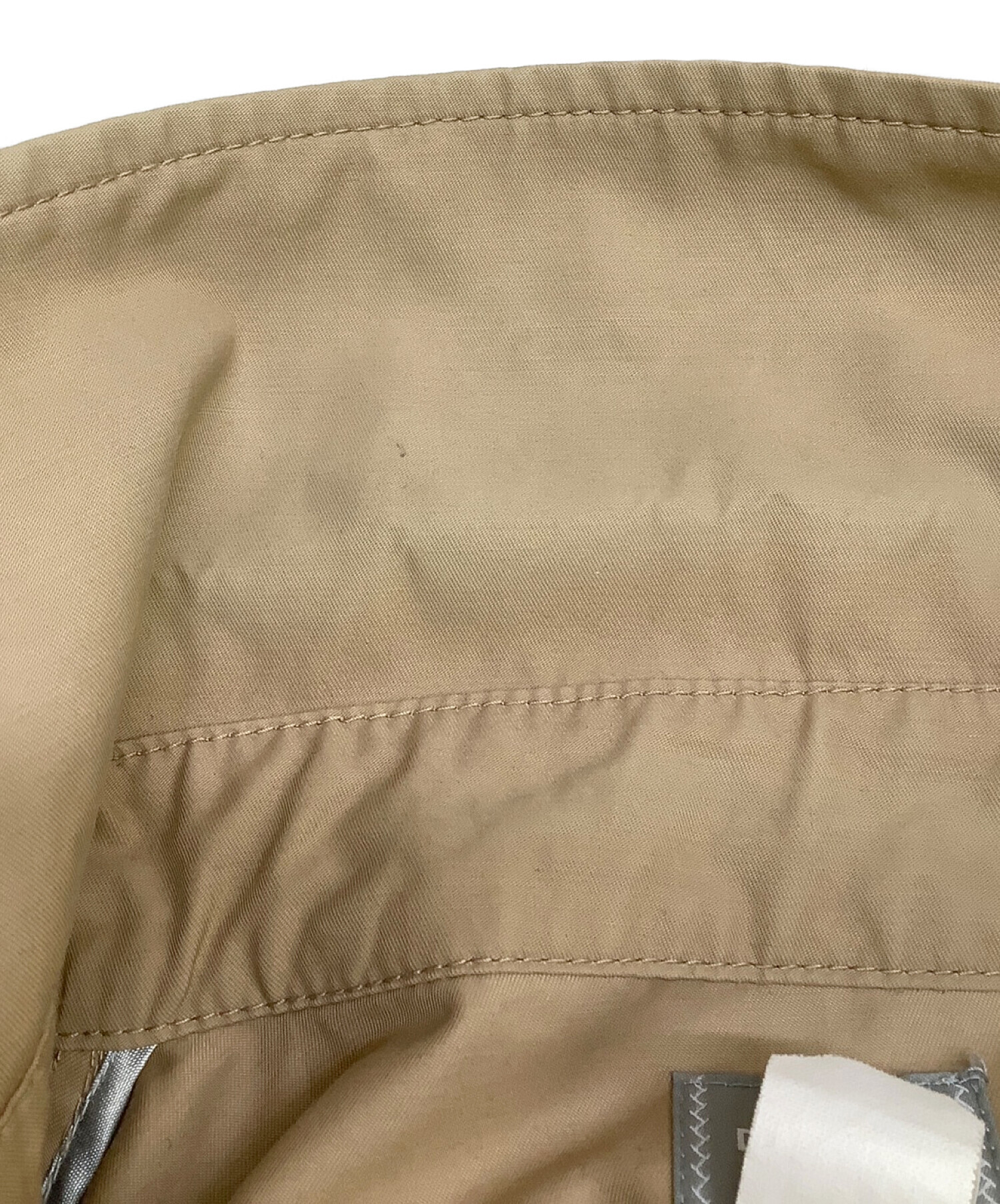 中古・古着通販】DELUXE (デラックス) ステンカラーコート ベージュ