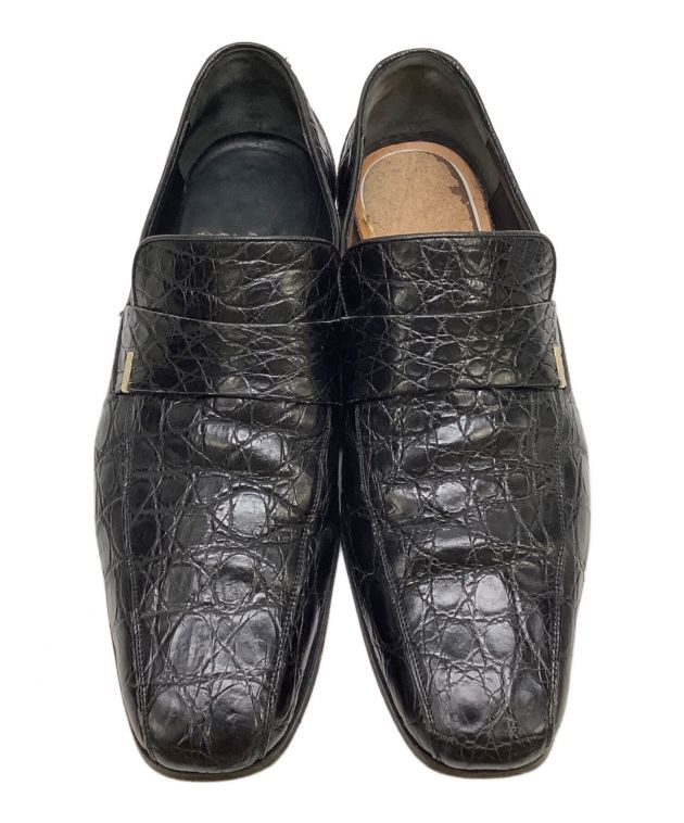 GUCCI グッチ　ローファー　コンビ　GG ハラコ　レザー　ブラック　黒 GUCCI グッチ ローファー コンビ GG ハラコ レザー ブラック 黒