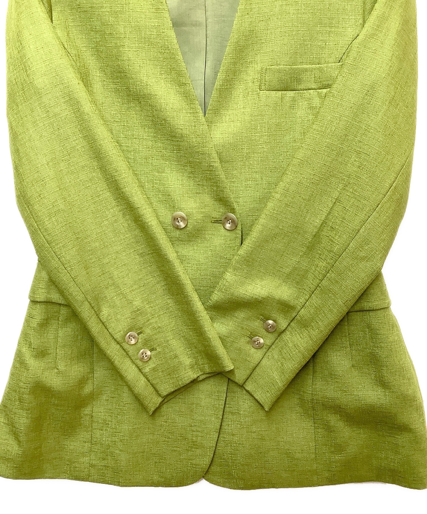 中古・古着通販】CELFORD (セルフォード) リネンライクノーカラー