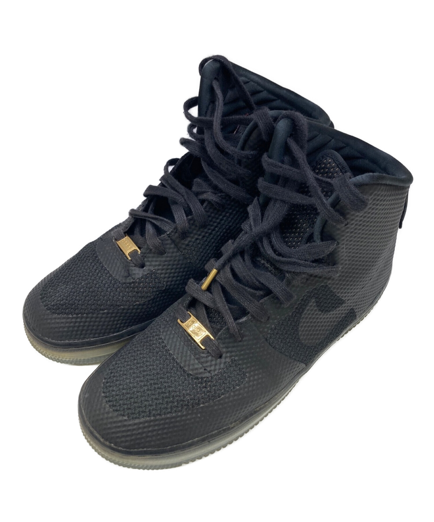 ナイキ AIR FORCE 1 CMFT LUX BLACK 748280-001 26.5㎝