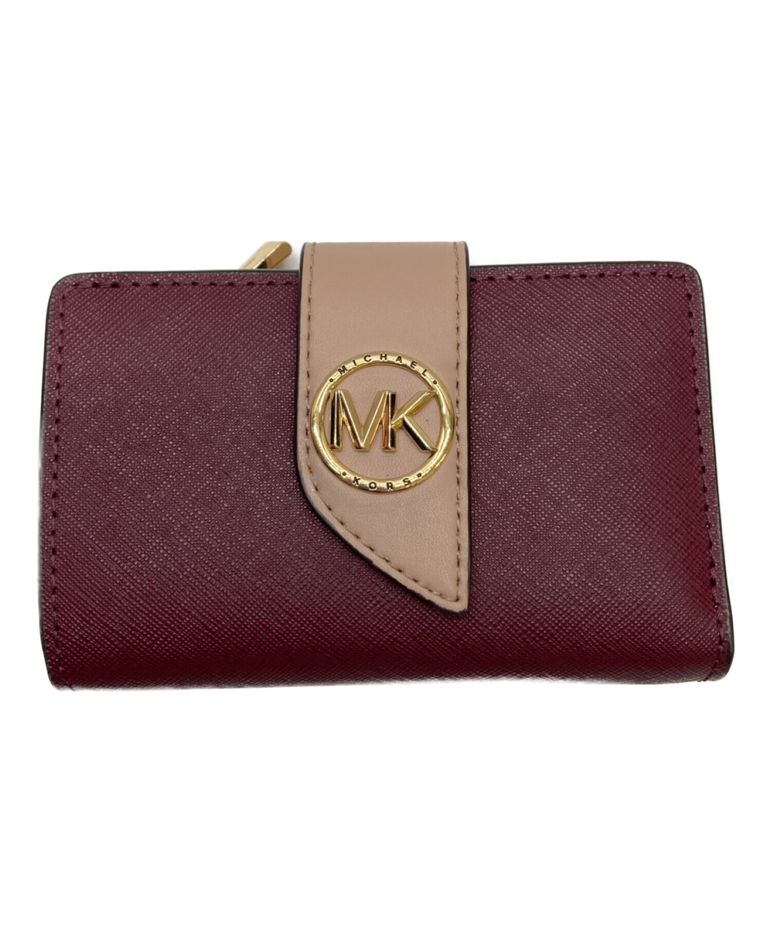 中古・古着通販】MICHAEL KORS (マイケルコース) 2つ折り財布 パープル 