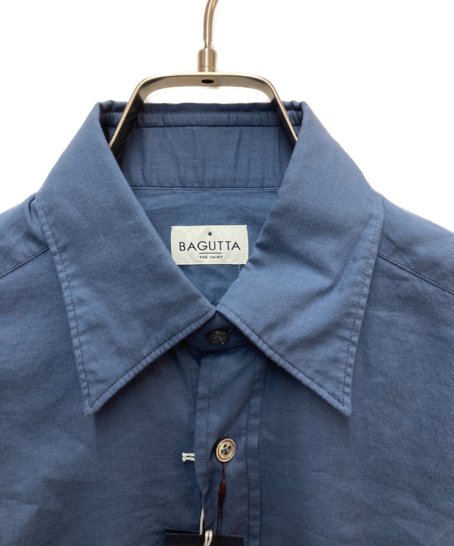 中古・古着通販】BAGUTTA (バグッタ) シャツ ネイビー サイズ:XS 未