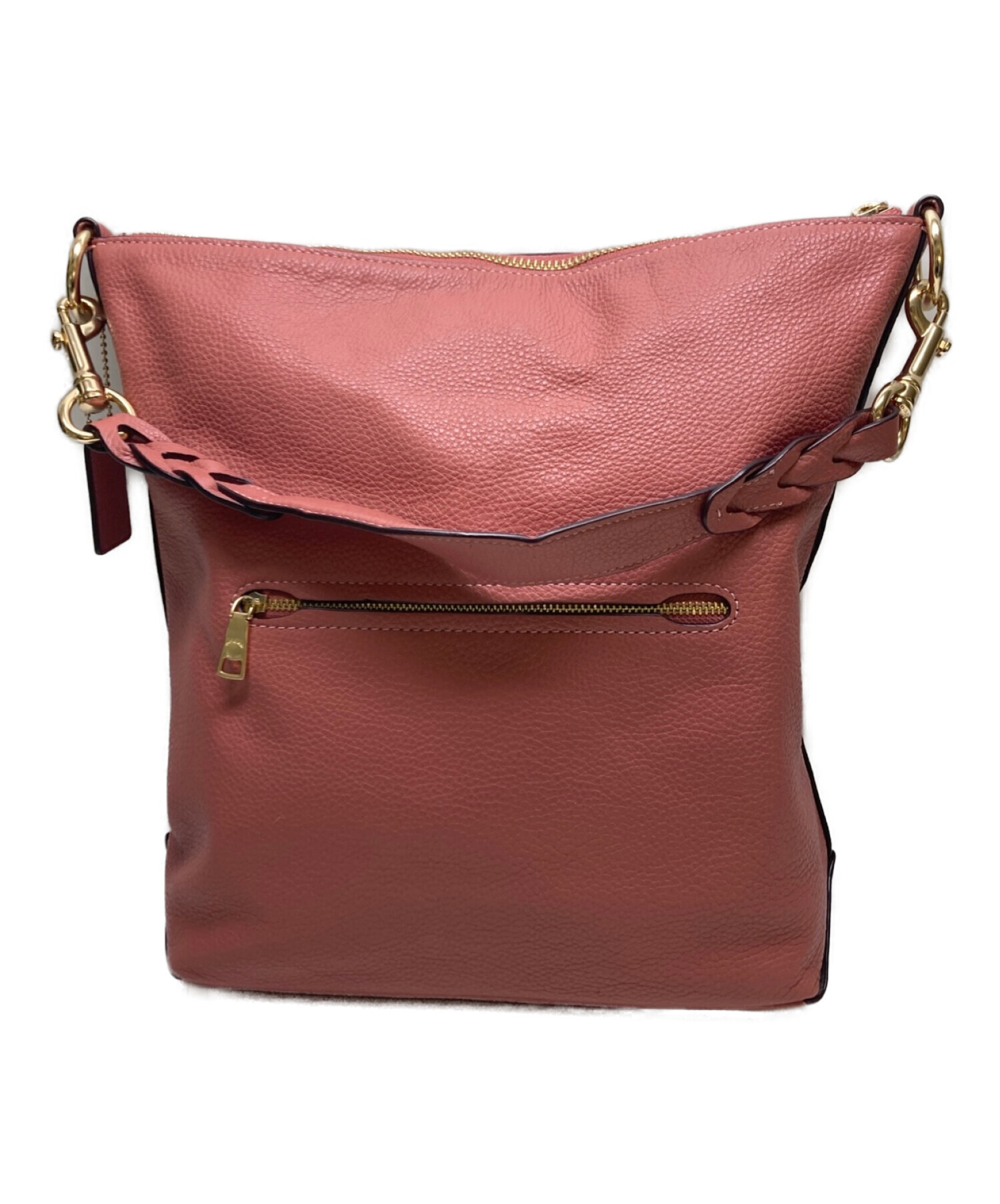 中古・古着通販】COACH (コーチ) ショルダーバッグ ピンク｜ブランド